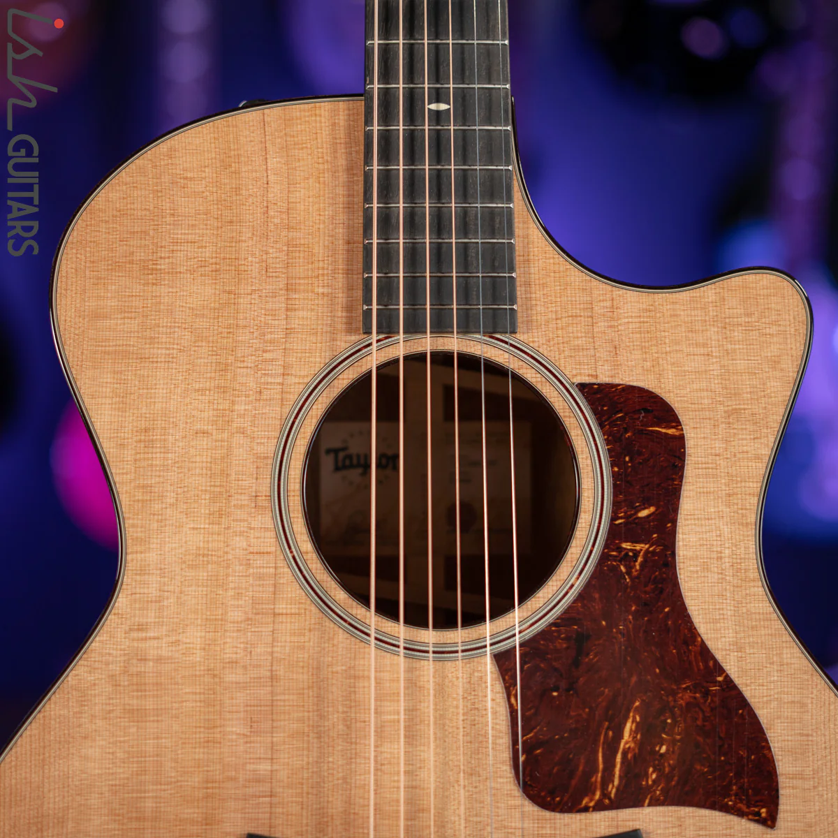 2021 Taylor 514ce Grand Auditorium Acoustic Guitar Natural Cedar - Image 4