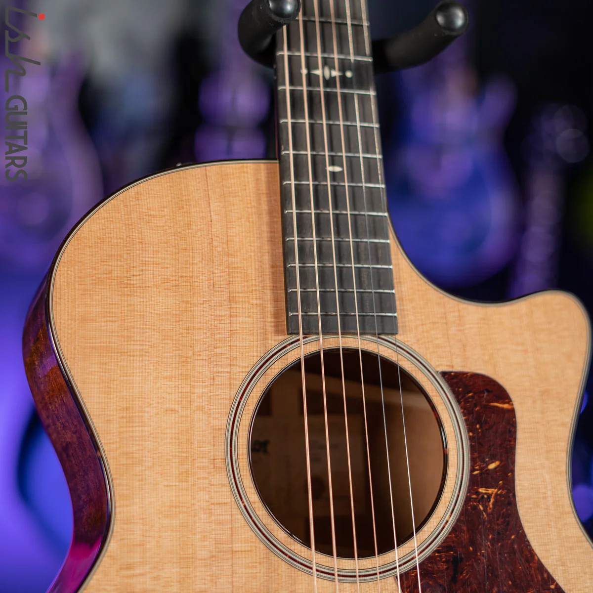 2021 Taylor 514ce Grand Auditorium Acoustic Guitar Natural Cedar - Image 6