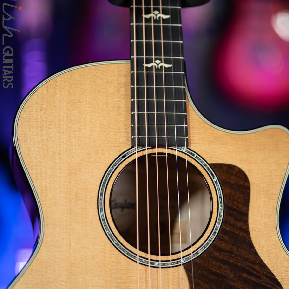 2021 Taylor 614ce Grand Auditorium Acoustic-Electric Guitar Brown Sugar - Image 5