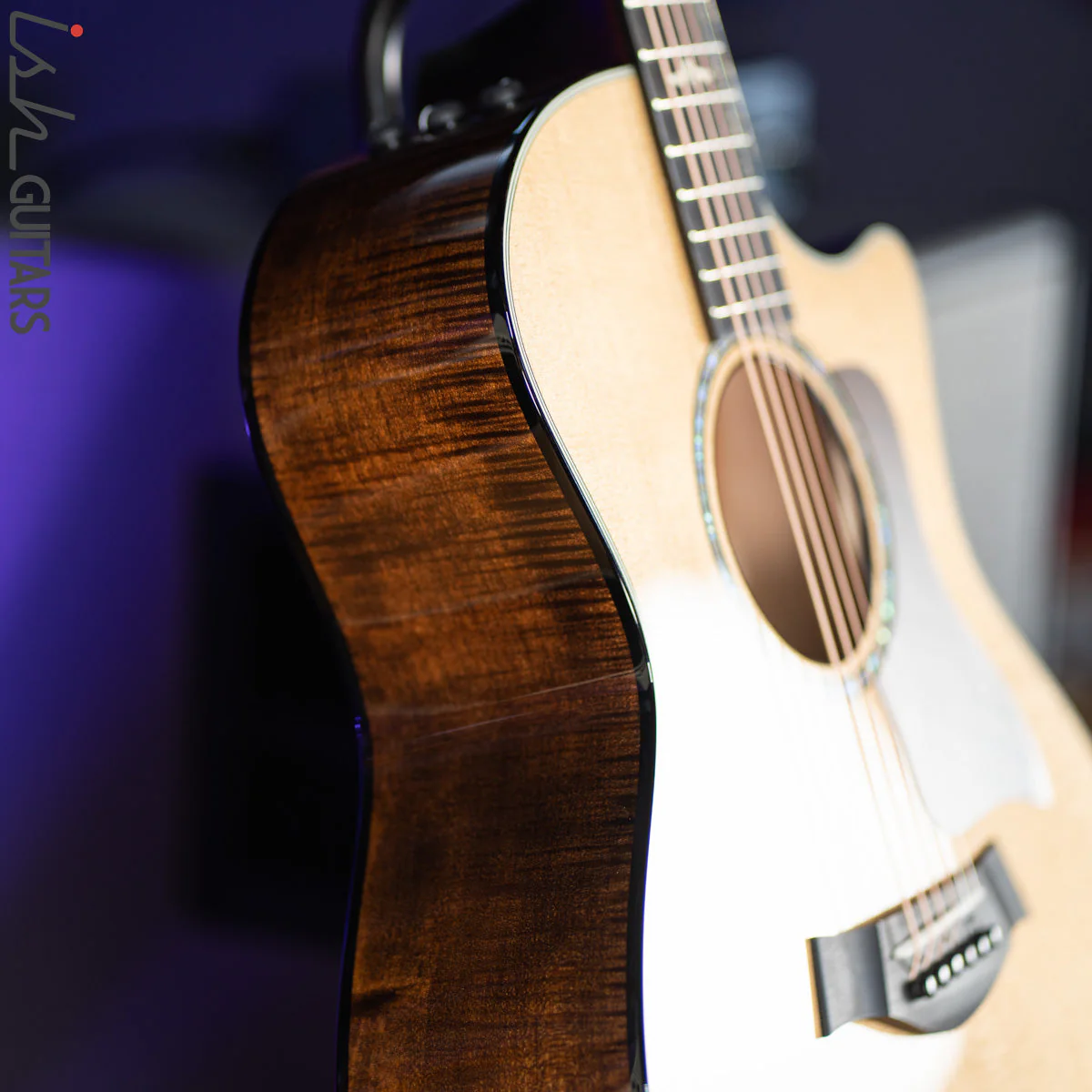 2021 Taylor 614ce Grand Auditorium Acoustic-Electric Guitar Brown Sugar - Image 7