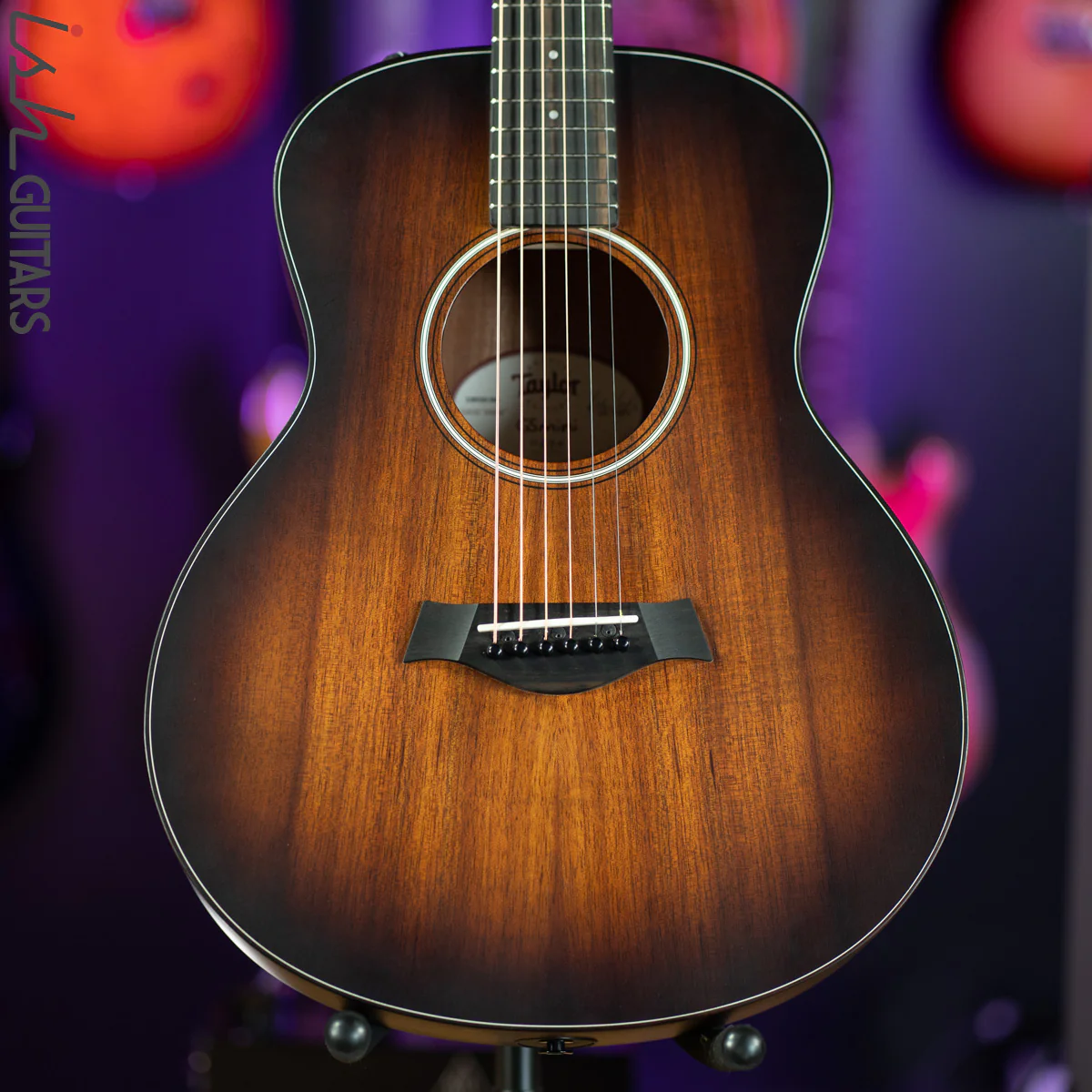 Taylor GS Mini-e Koa Plus Shaded Edgeburst