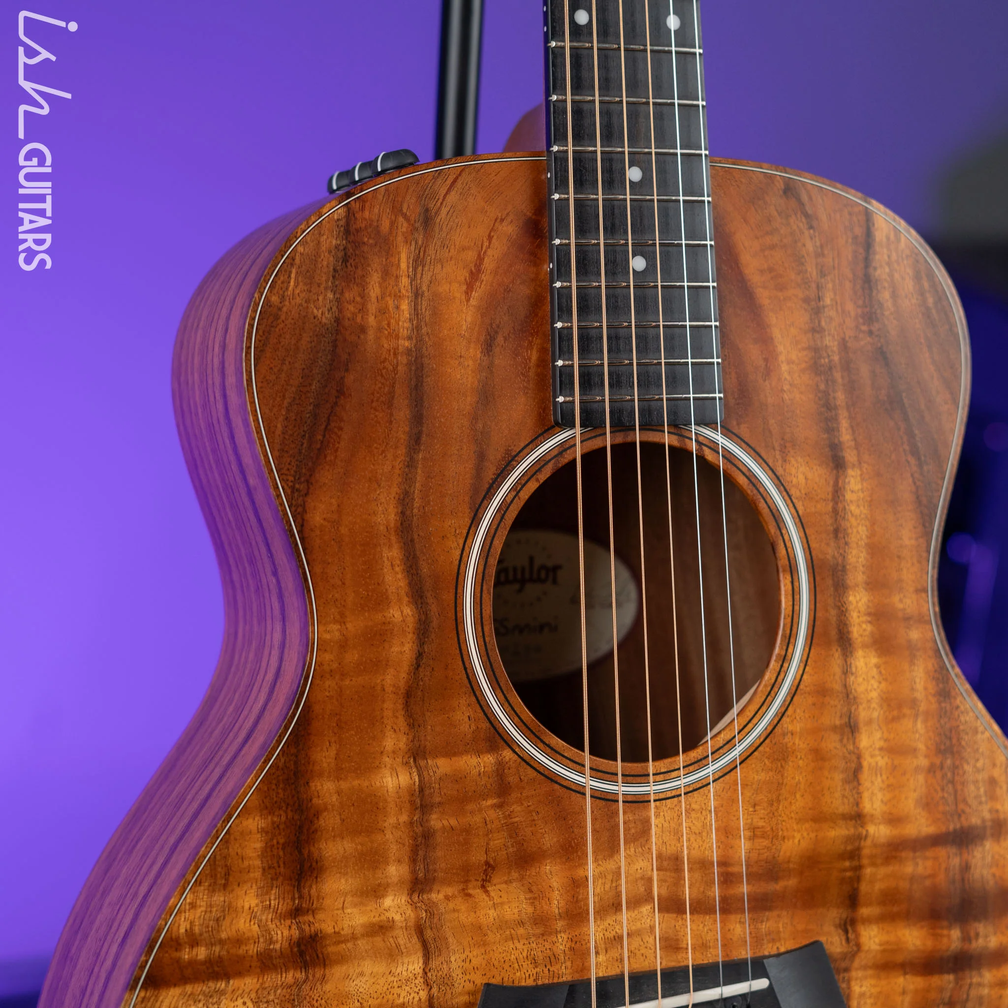 2021 Taylor GS Mini-e Limited Koa Natural - Image 3