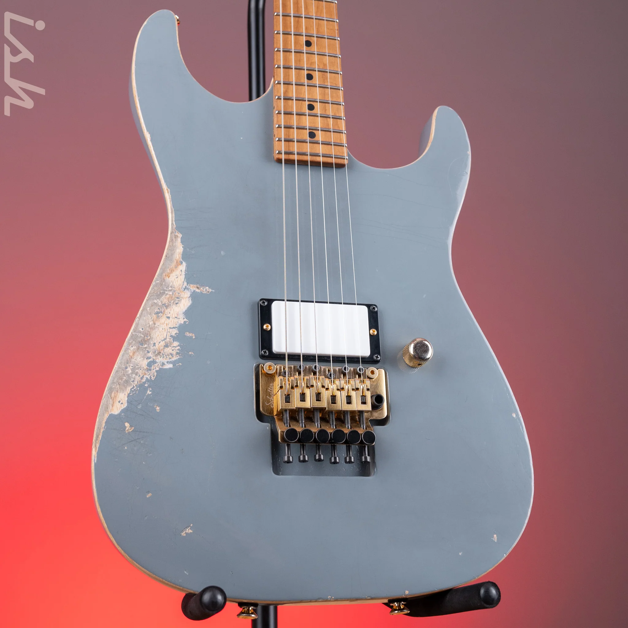 2021 Tom Anderson Pro Am Sonic Grey w/ Binding (In-Distress Level 3)