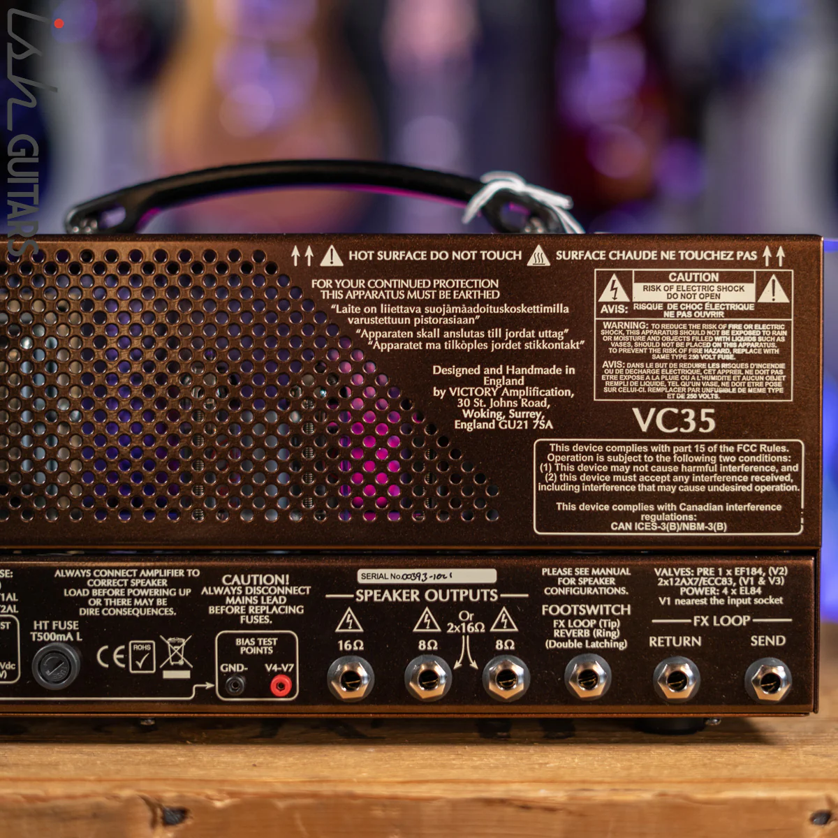 Victory VC35 The Copper 35W Guitar Amp Head - Image 5