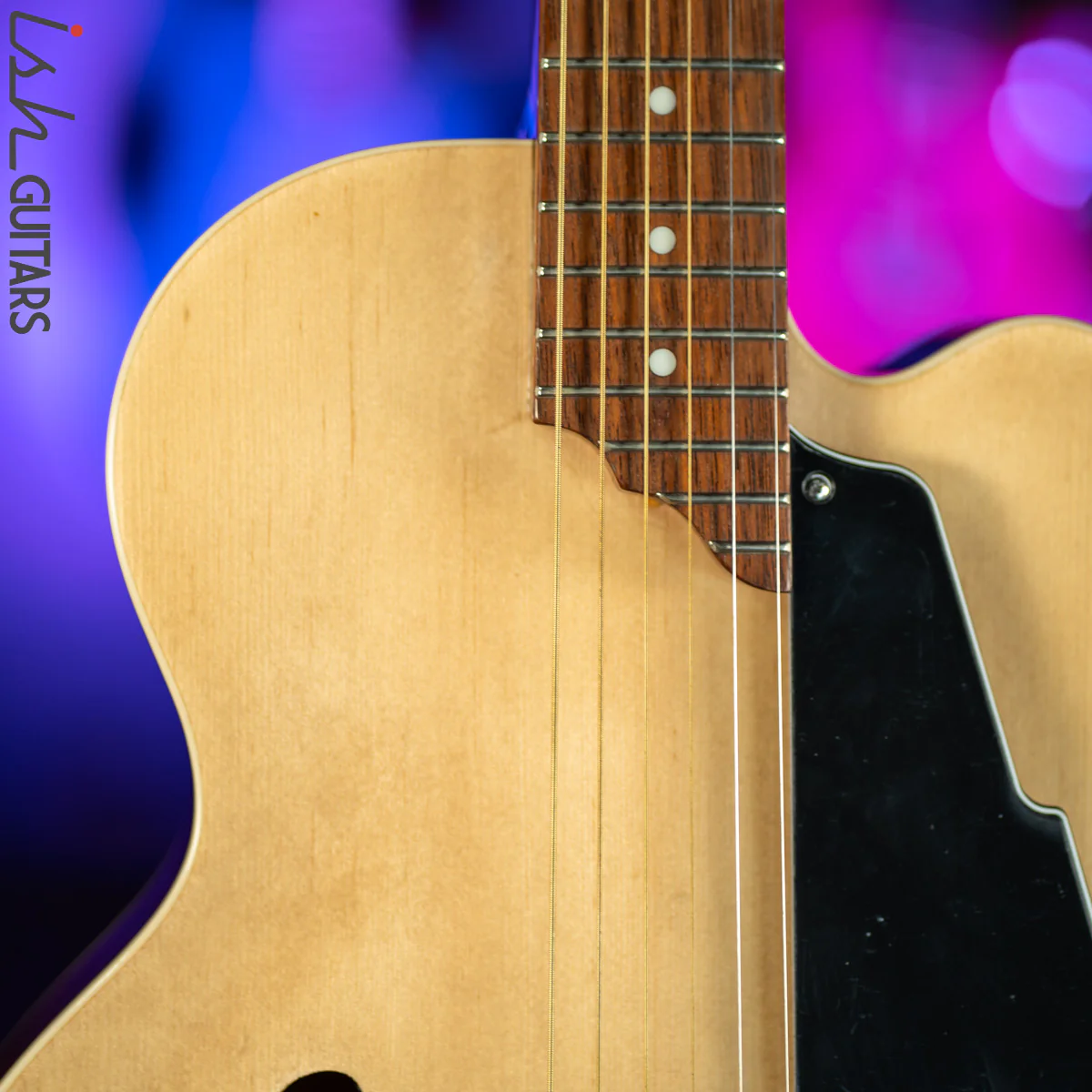 Vox VGA-3PS Giulietta Archtop Natural - Image 3