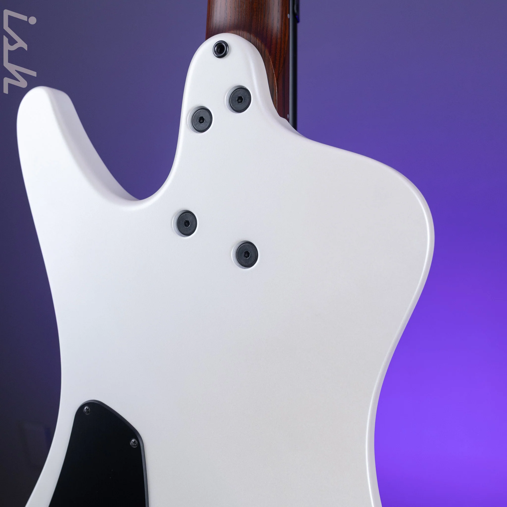 2022 Dingwall D-Roc Custom NAMM Ducati White - Image 12