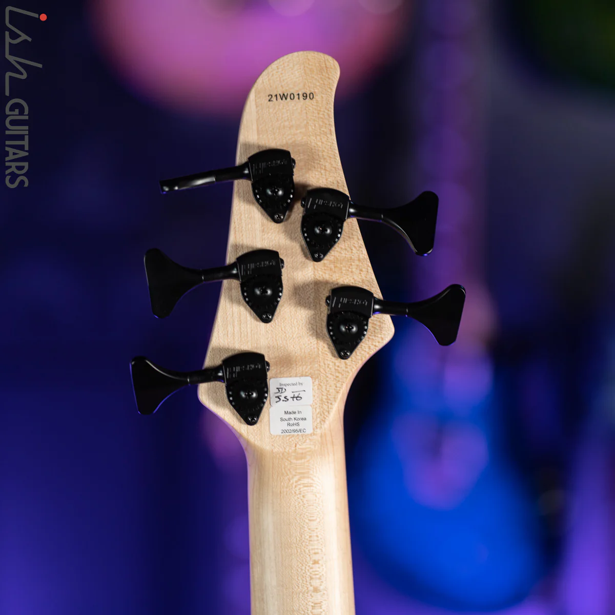 Dingwall D-Roc Standard 5-String Matte Metallic Black - Image 11
