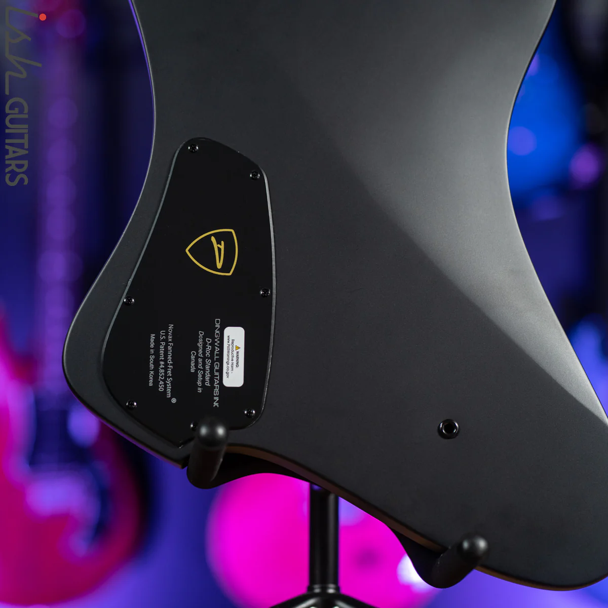 Dingwall D-Roc Standard 5-String Matte Metallic Black - Image 6