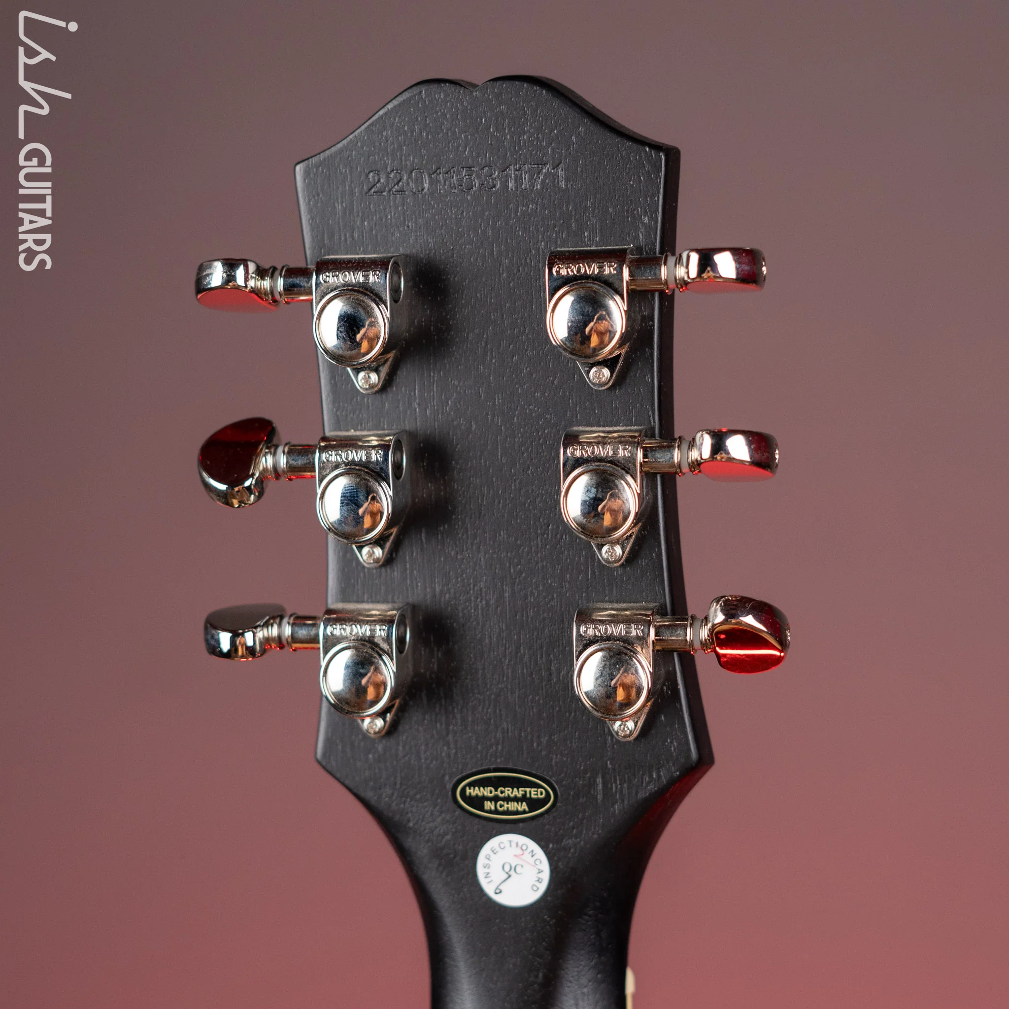 2022 Epiphone Les Paul Traditional Pro IV Ebony - Image 15