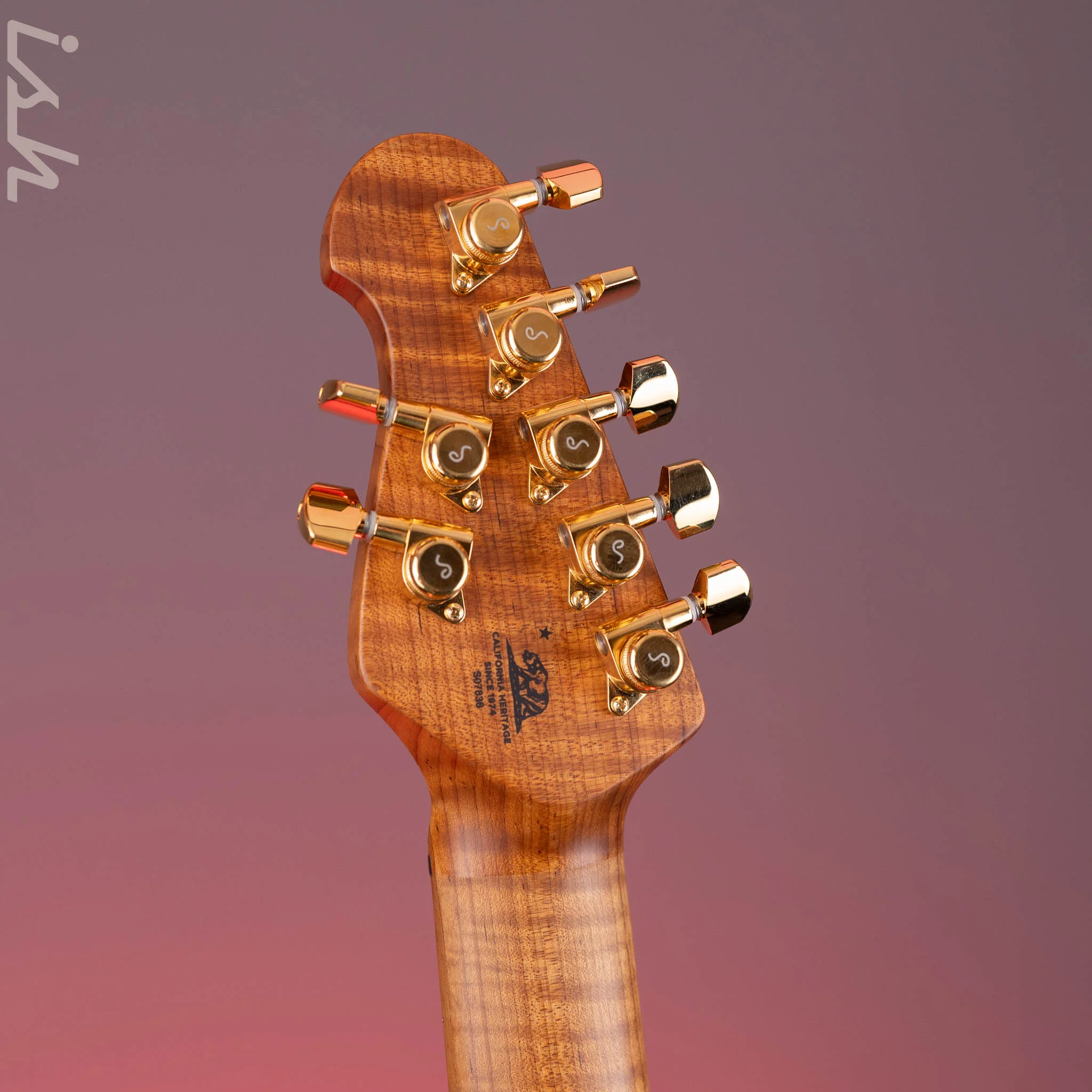 2022 Ernie Ball Music Man Jason Richardson 7-String Majora Purple - Image 10