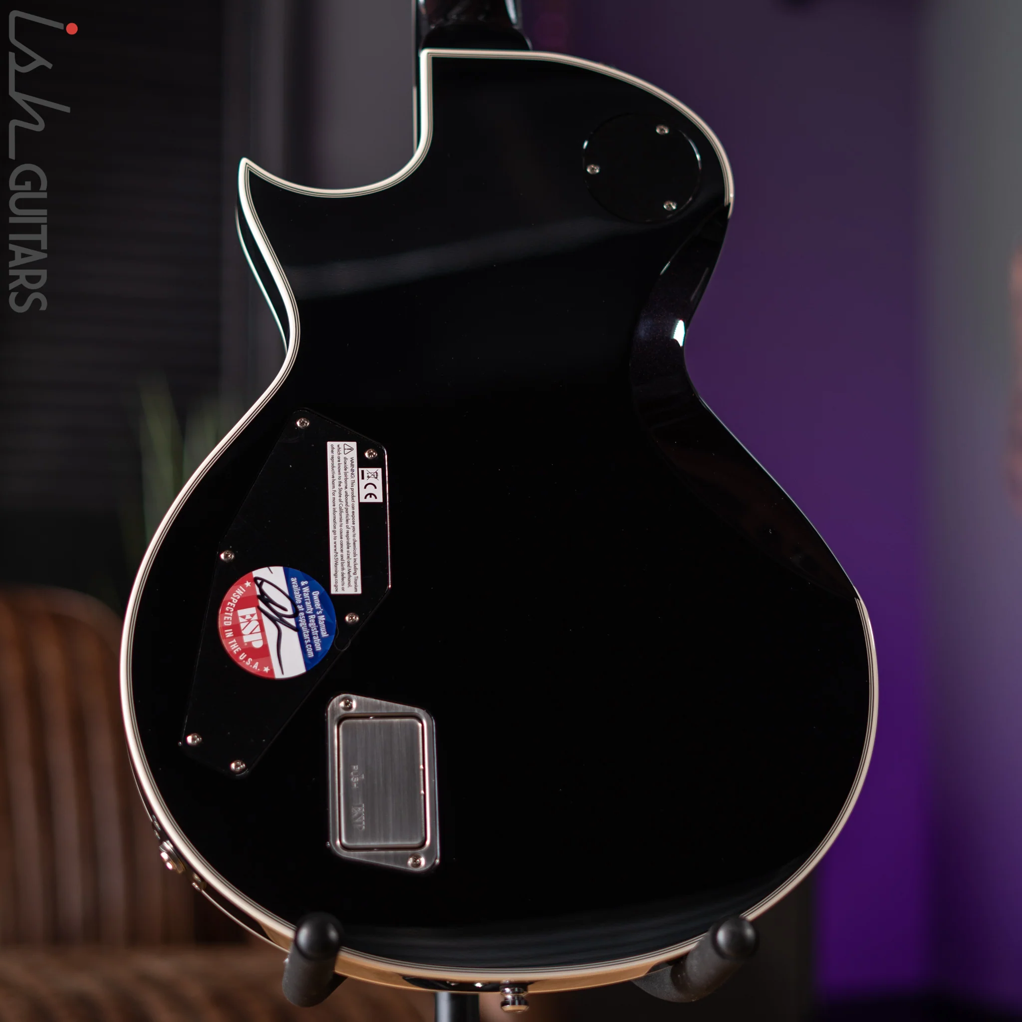 2022 ESP Original Eclipse Custom Purple Peel Gloss - Image 10