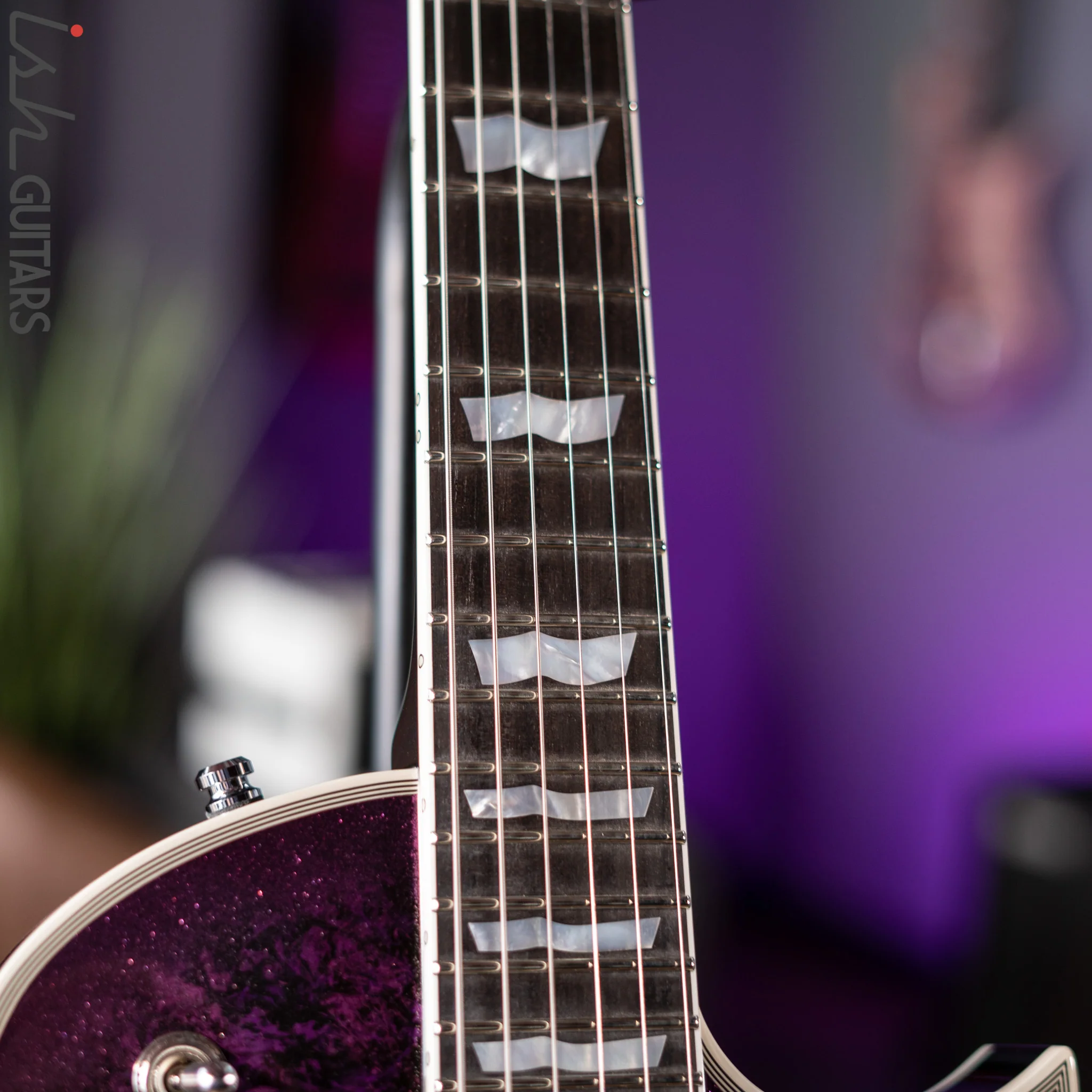 2022 ESP Original Eclipse Custom Purple Peel Gloss - Image 6