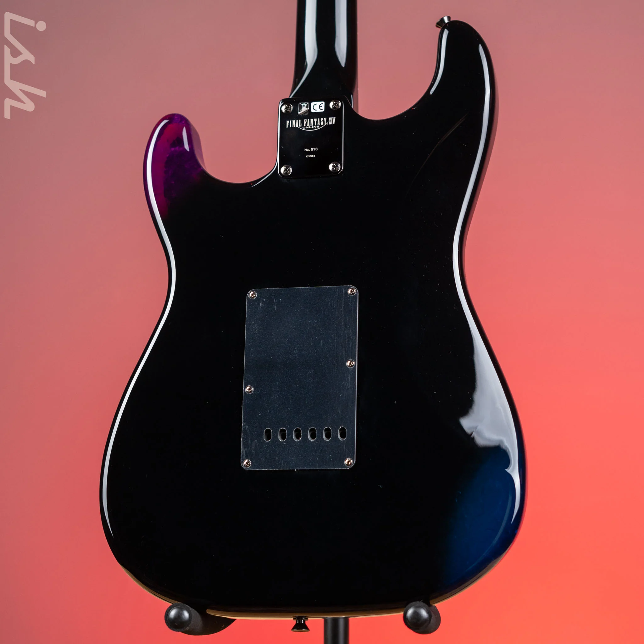 2022 Fender Final Fantasy XIV Stratocaster Limited Edition Black - Image 11