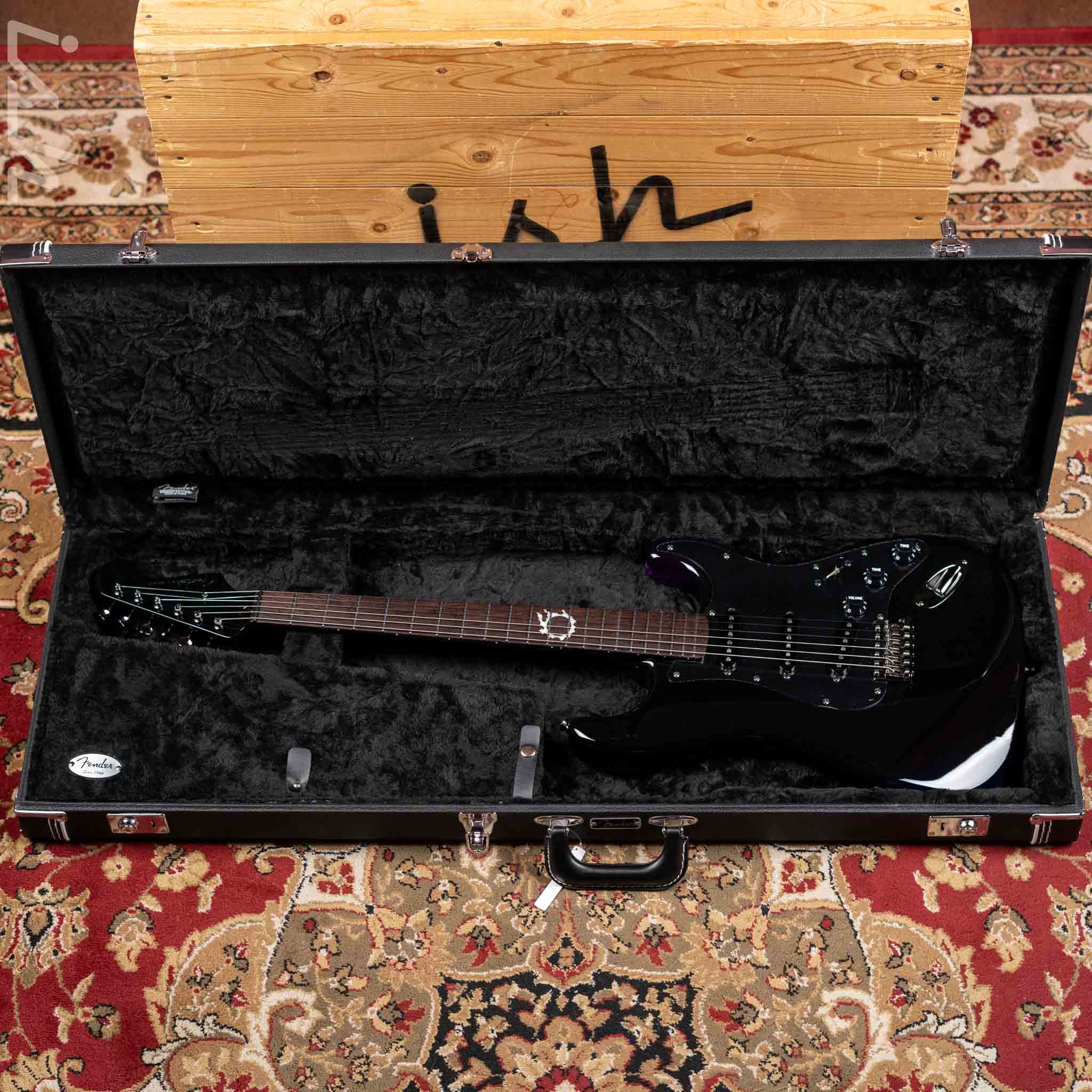 2022 Fender Final Fantasy XIV Stratocaster Limited Edition Black - Image 20