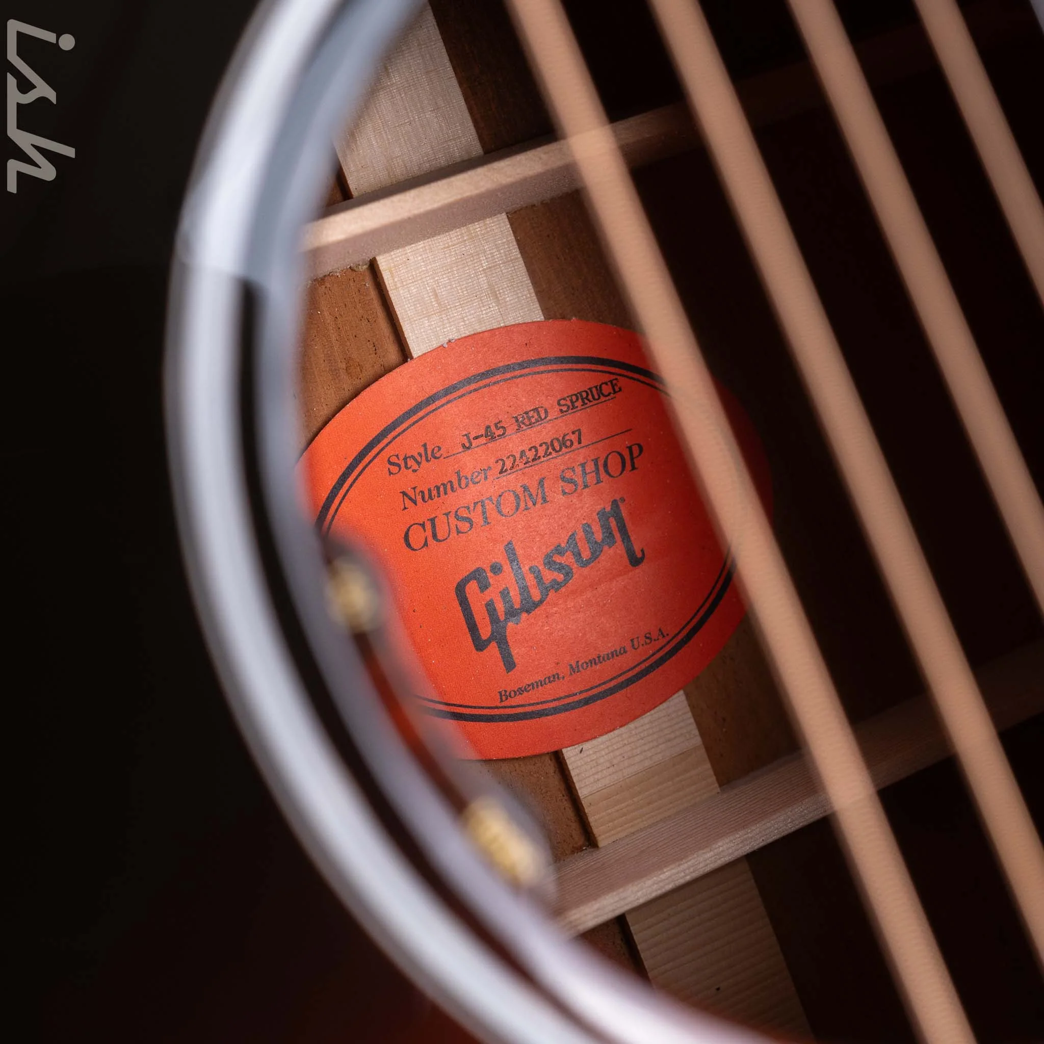 2022 Gibson Custom Shop J-45 Adirondack Spruce Top - Image 12