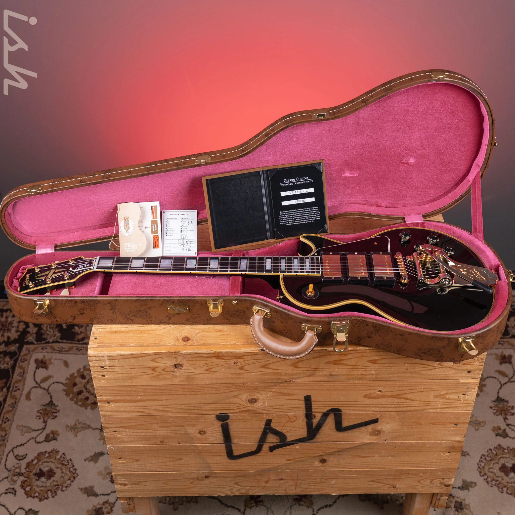 2022 Gibson Les Paul Custom 1957 Reissue w/ Bigsby - Image 19