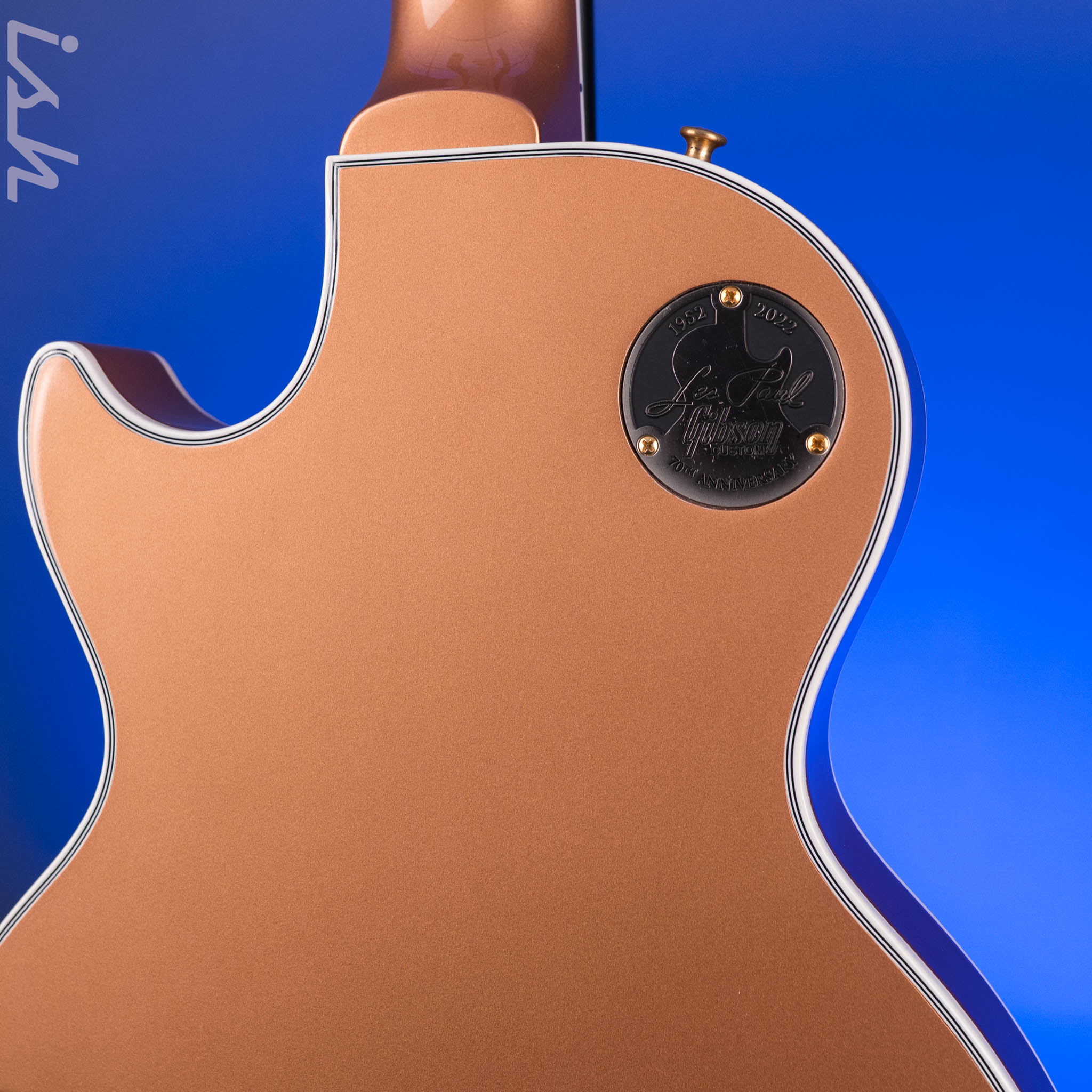 2022 Gibson Les Paul Custom Shop 70th Anniversary PSL Cartridge Brass - Image 13