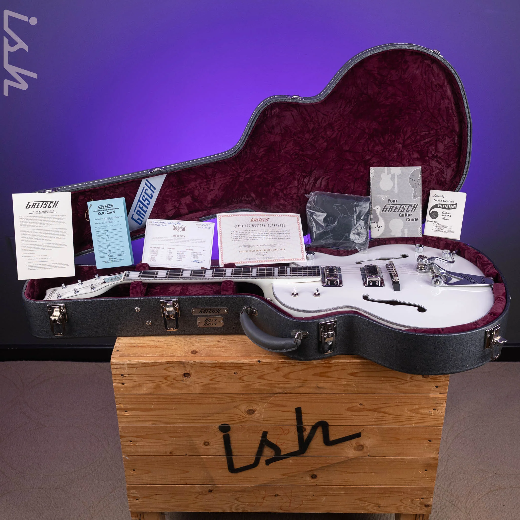 2022 Gretsch G7593T-BD Bill Duffy White Falcon - Image 15