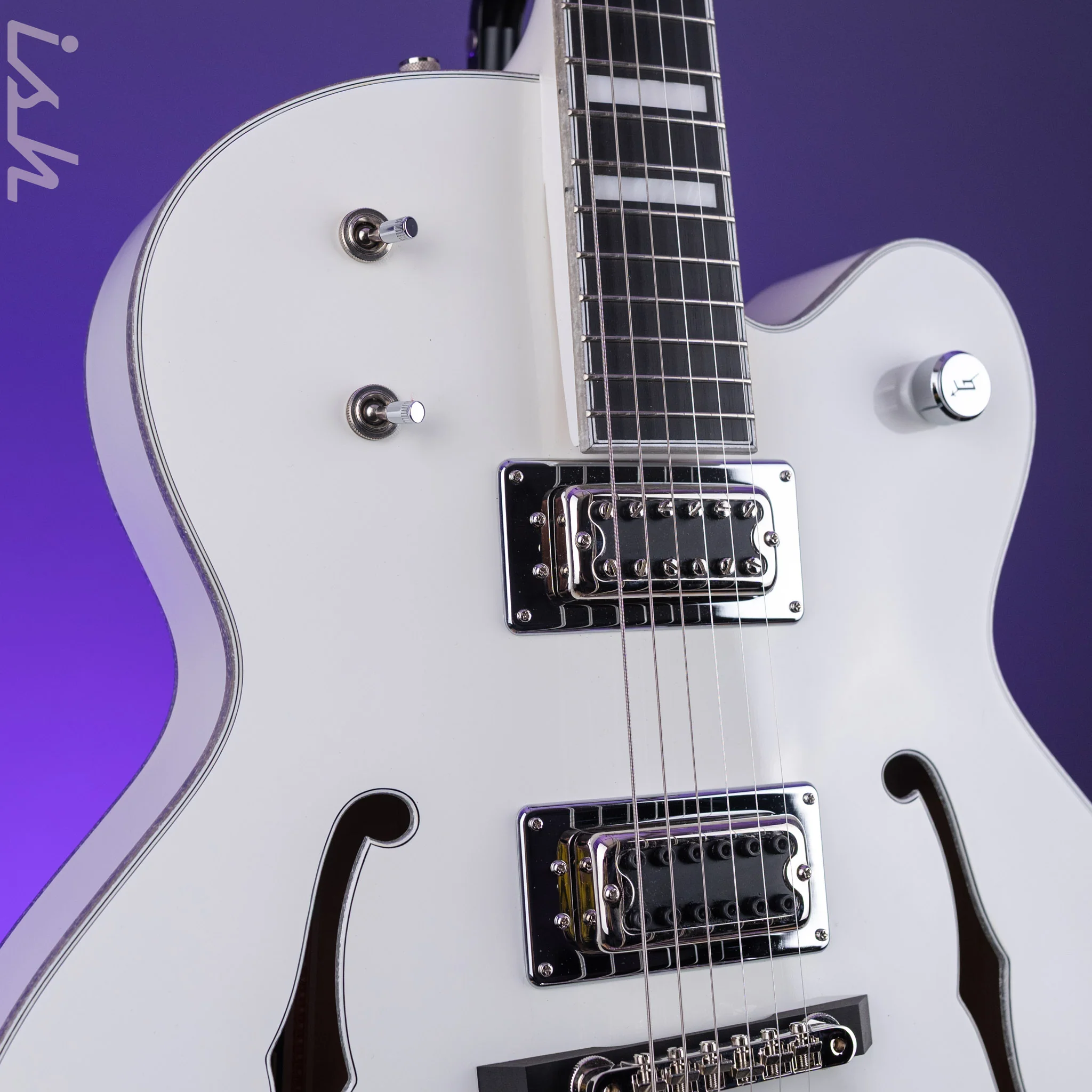 2022 Gretsch G7593T-BD Bill Duffy White Falcon - Image 4