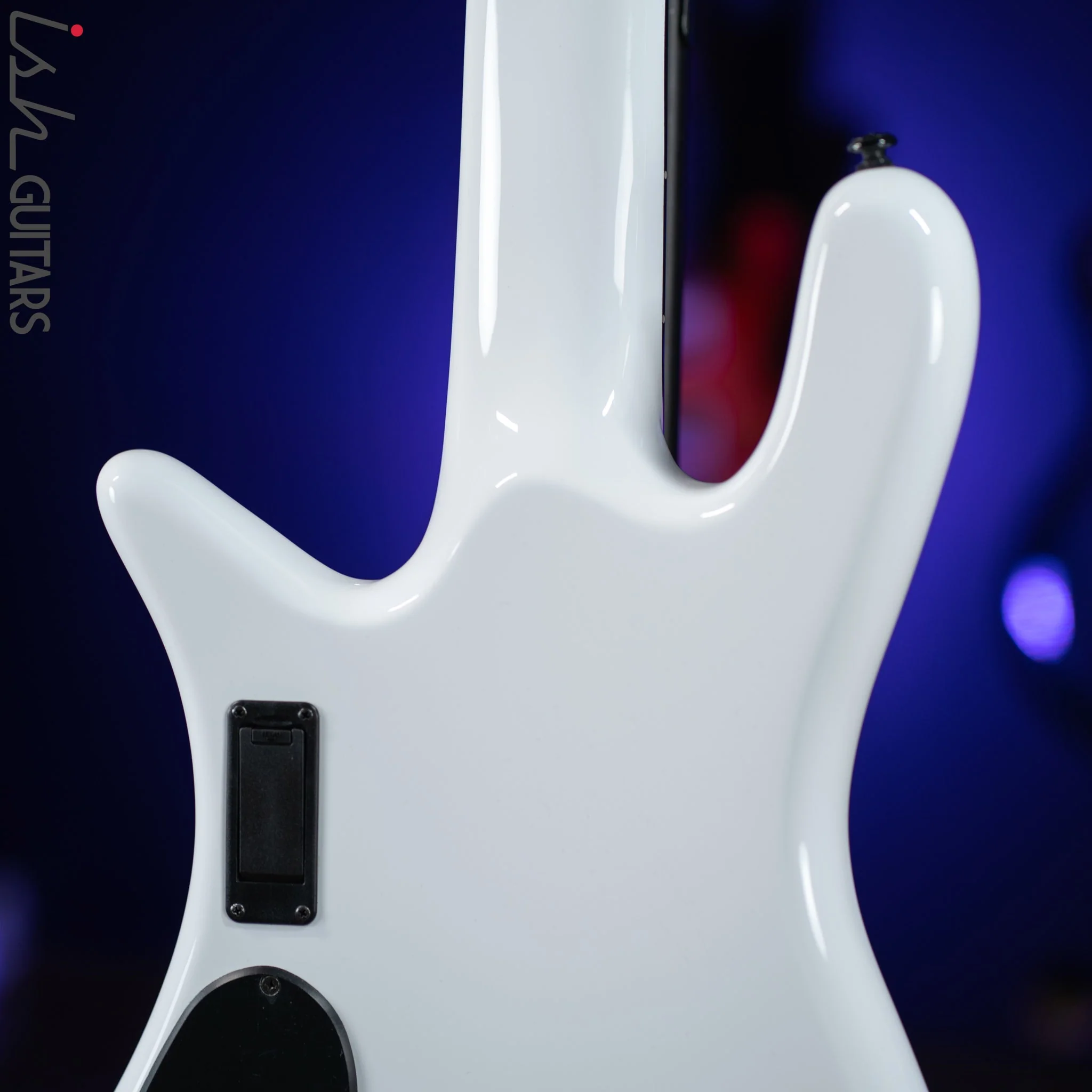 2022 Ish X Spector NS Dimension 5 String EMG Darkglass White Gloss - Image 15