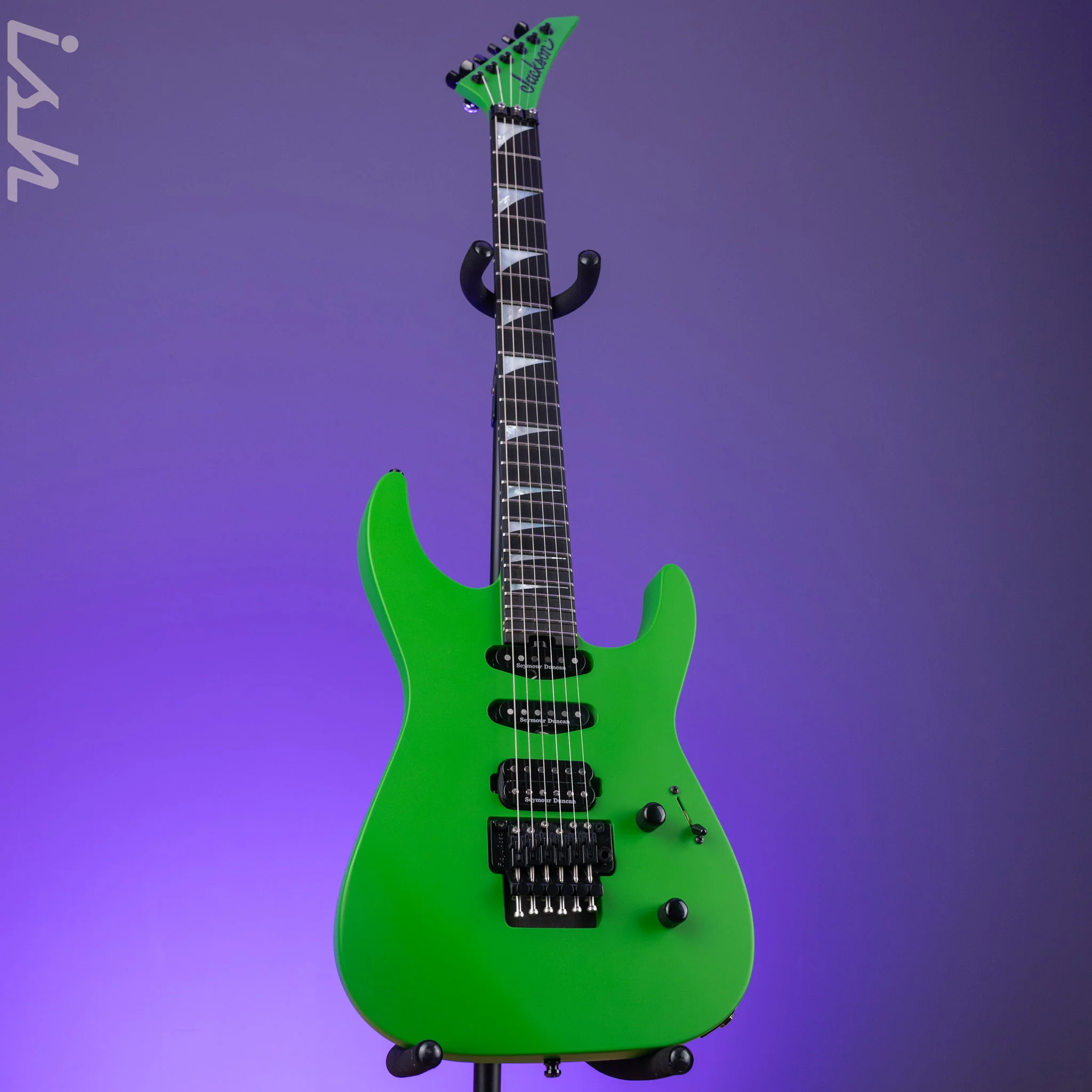 2022 Jackson Soloist SL3 Slime Green - Image 2