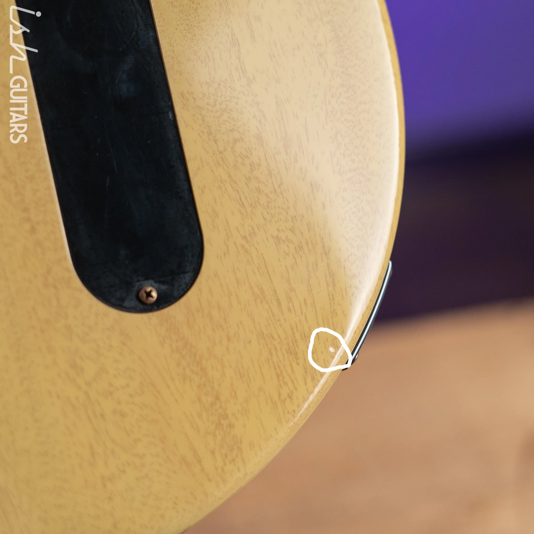 2022 Lefty Gibson '58 Les Paul Junior Double Cut TV Yellow - Image 14
