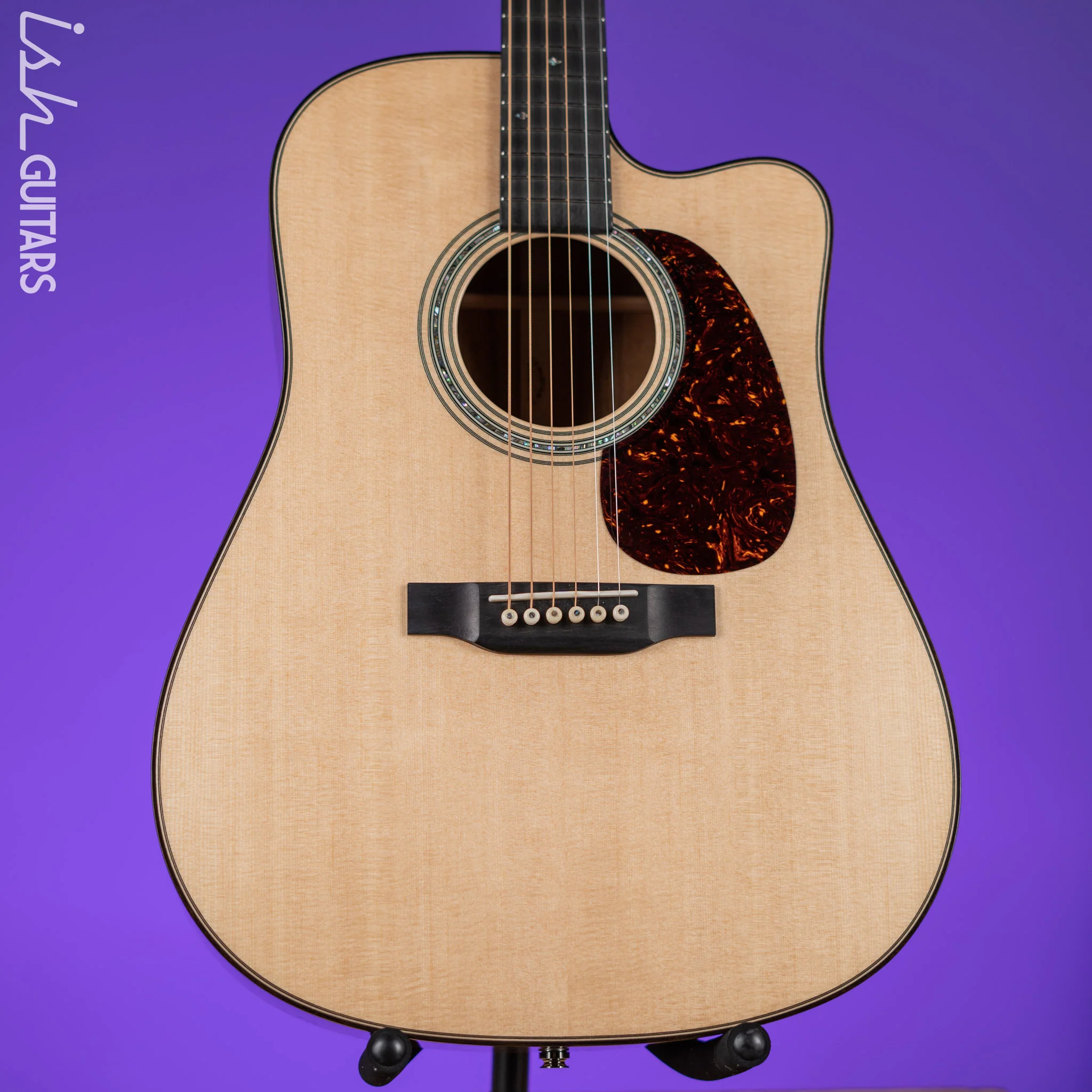 Martin Custom Shop D-28 Acoustic Guitar Flamed Koa Natural - Image 2
