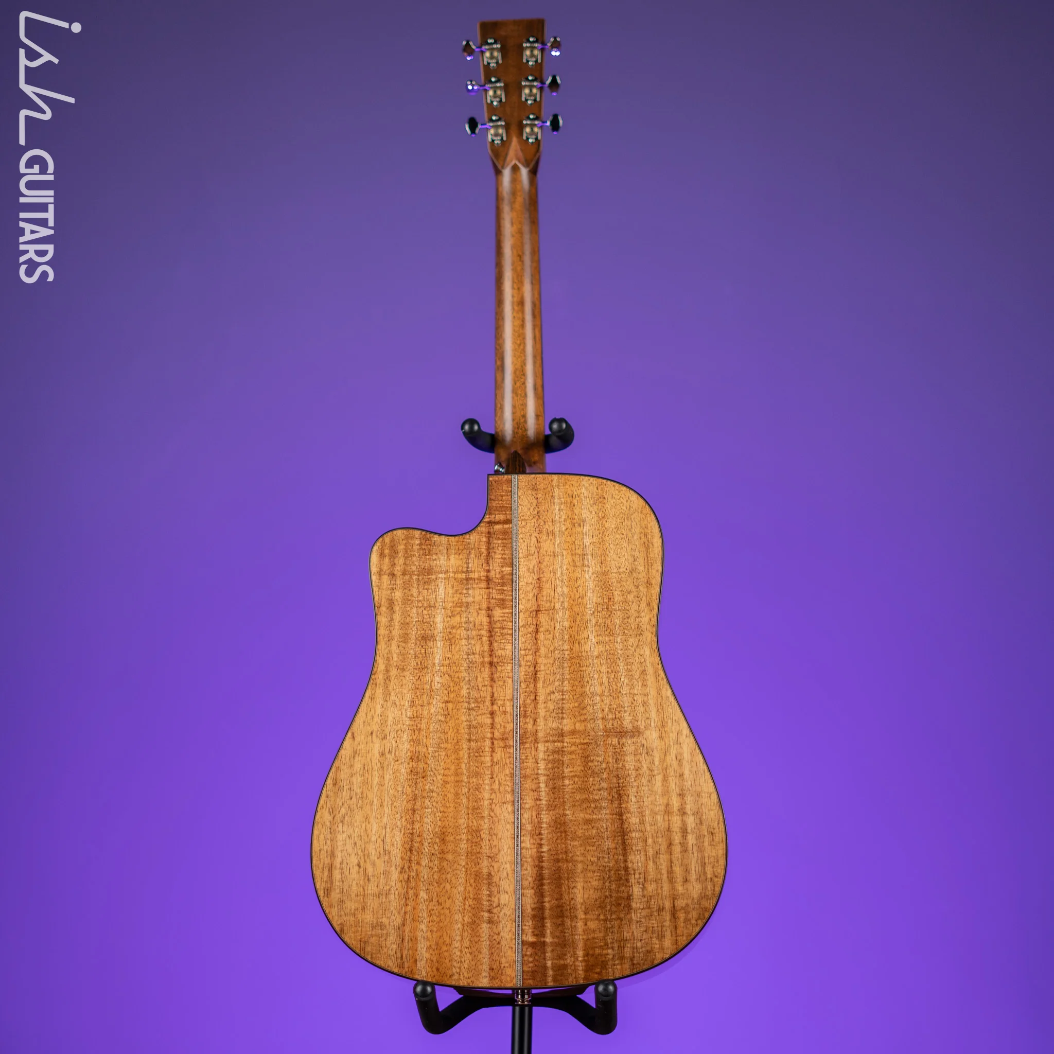 Martin Custom Shop D-28 Acoustic Guitar Flamed Koa Natural - Image 8