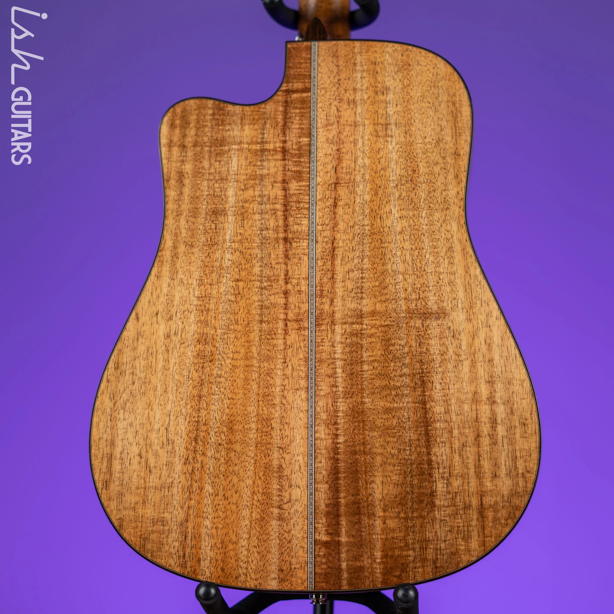 Martin Custom Shop D-28 Acoustic Guitar Flamed Koa Natural - Image 9