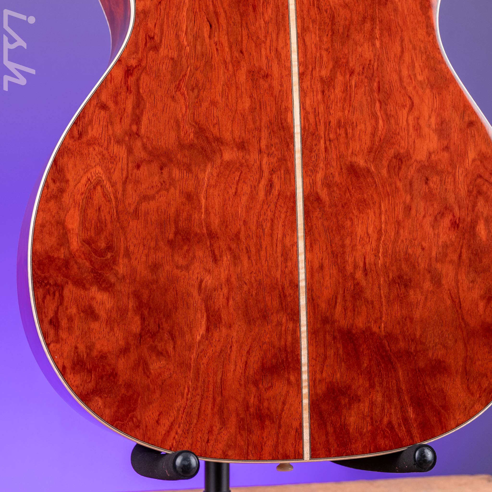 2022 Martin Custom Shop OM-28 Acoustic Guitar Quilted Bubinga Natural - Image 11