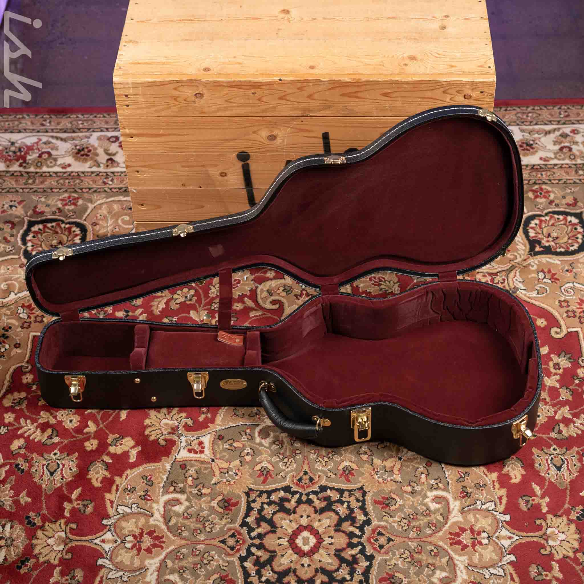 2022 Martin Custom Shop OM-28 Acoustic Guitar Quilted Bubinga Natural - Image 15