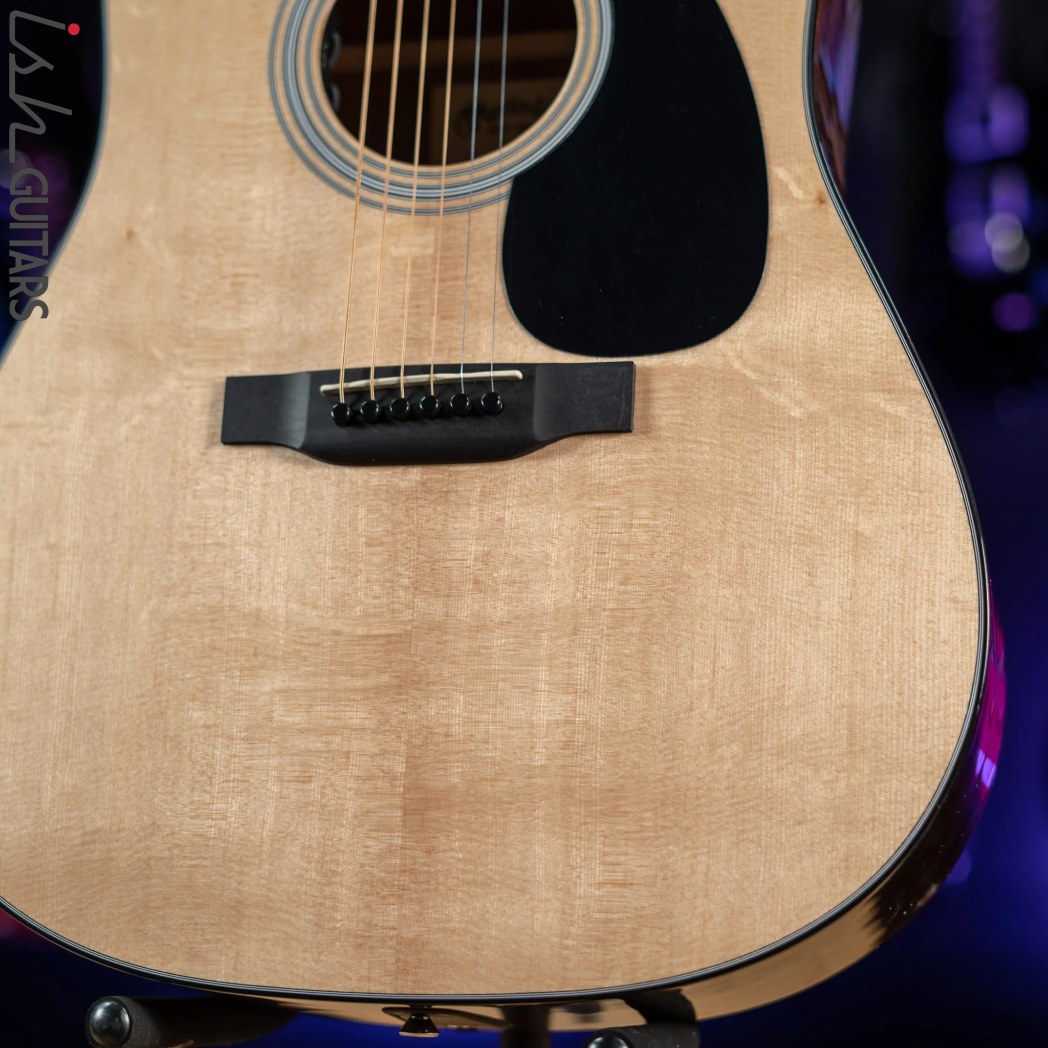 2022 Martin D-12E Road Series Acoustic-Electric Guitar Natural - Image 4