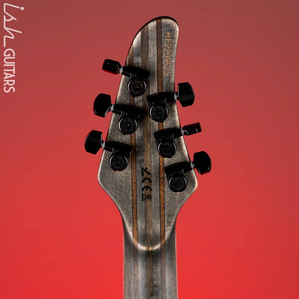 Mayones Regius Core Gothic 6 Bar Antique Black Matte Ash - Image 11