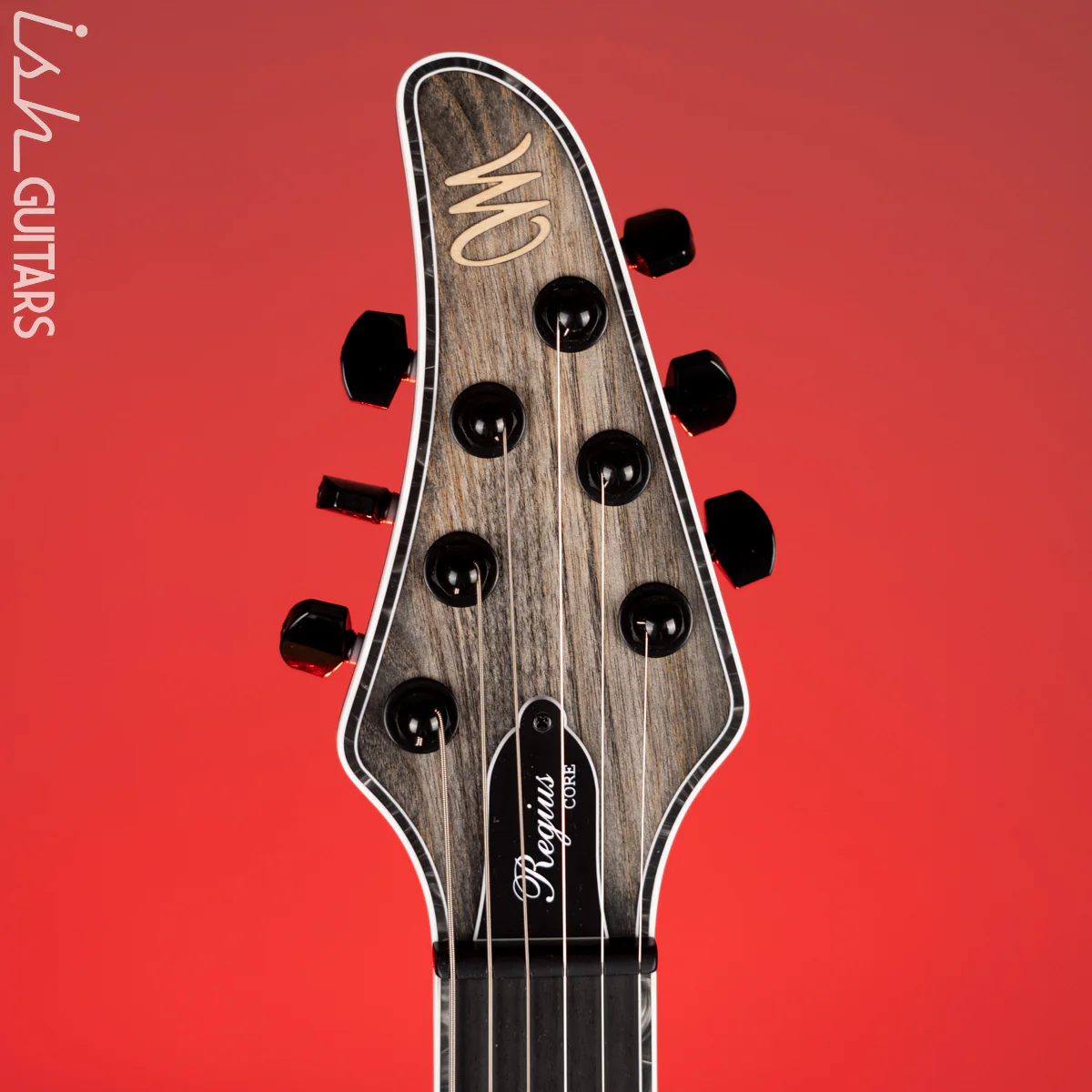 Mayones Regius Core Gothic 6 Bar Antique Black Matte Ash - Image 5