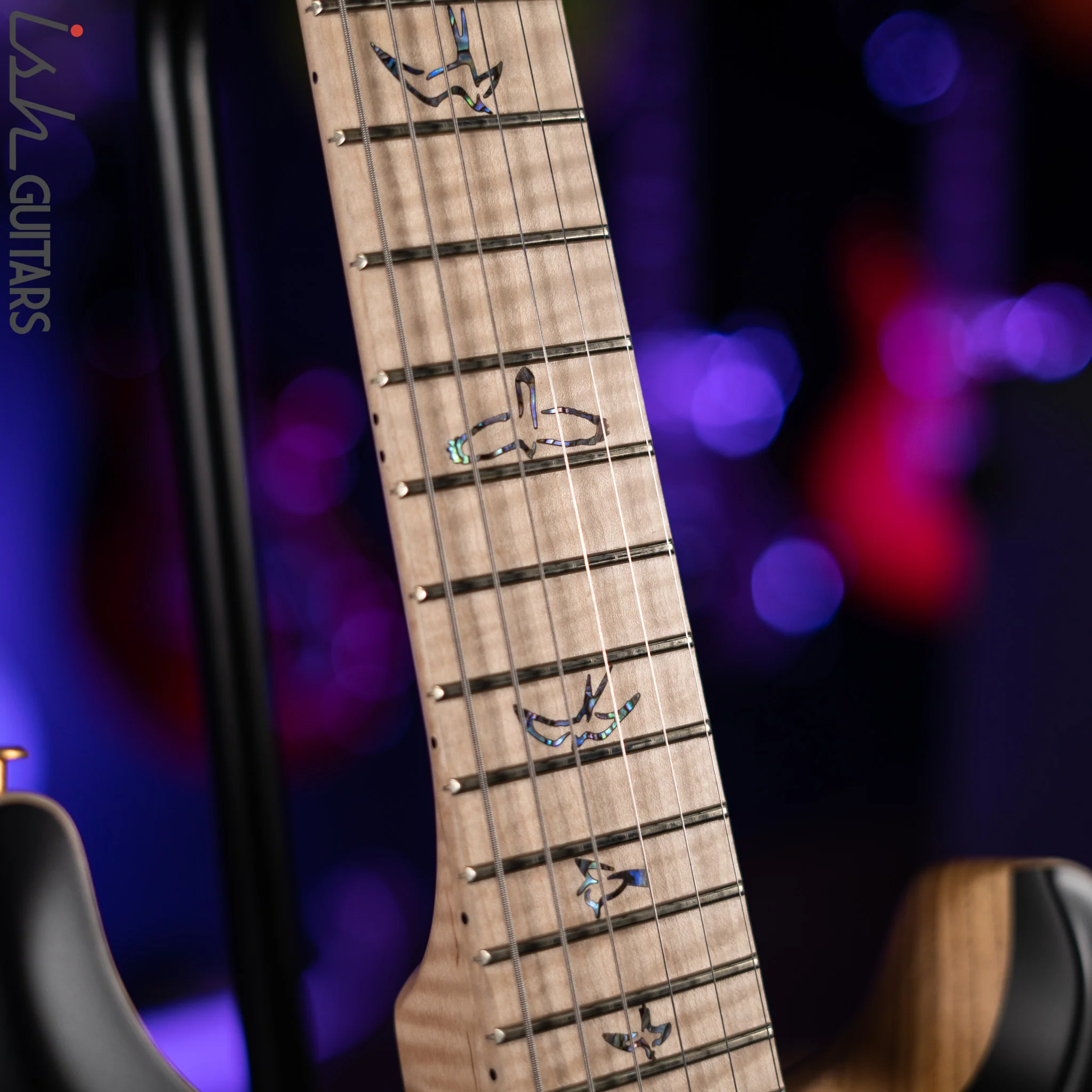 PRS Wood Library Modern Eagle V Satin Opaque Black - Image 5