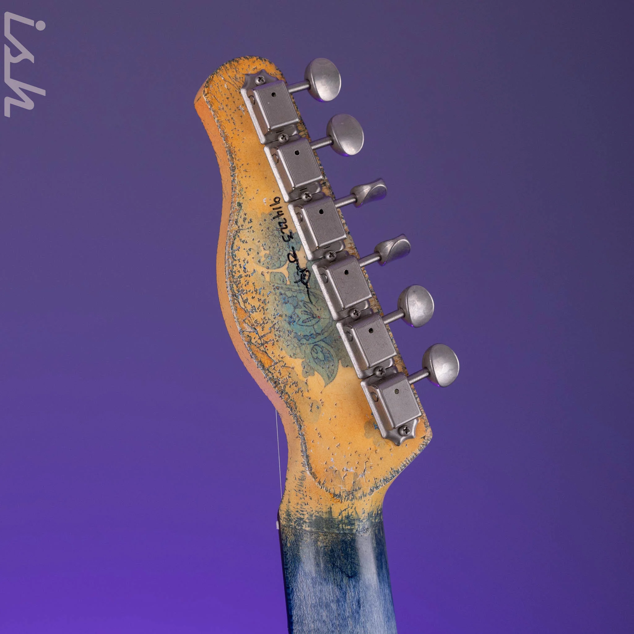 2022 Palir Titan Yellow w/ Faded Blue Paisley - Image 10