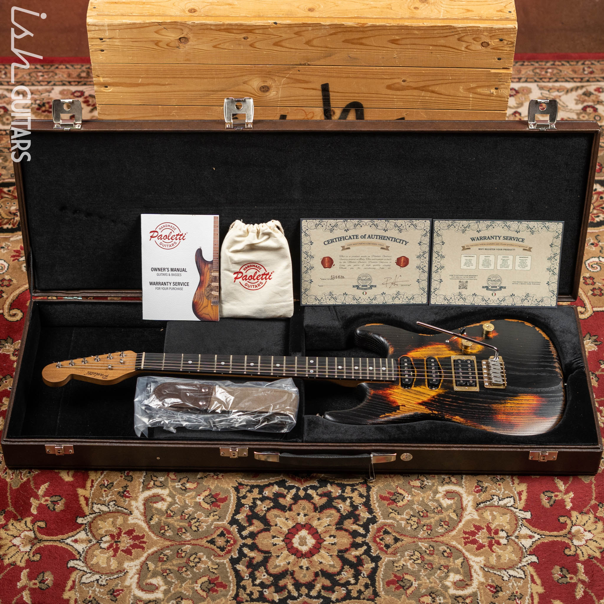 2022 Paoletti Stratospheric Loft SSH Relic Blackover Burst - Image 12
