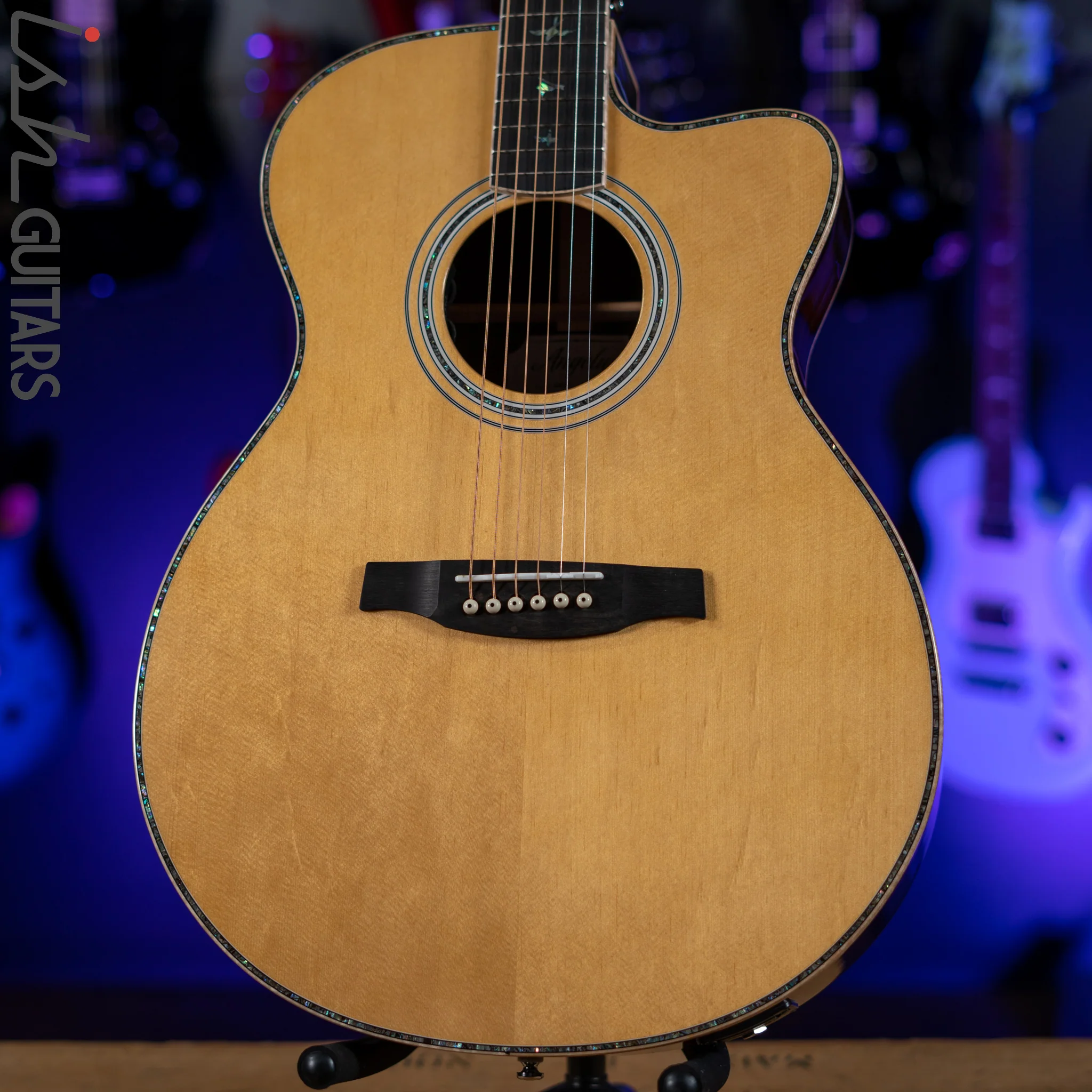 PRS SE A60E Angelus Acoustic Electric Guitar Ziricote - Image 2