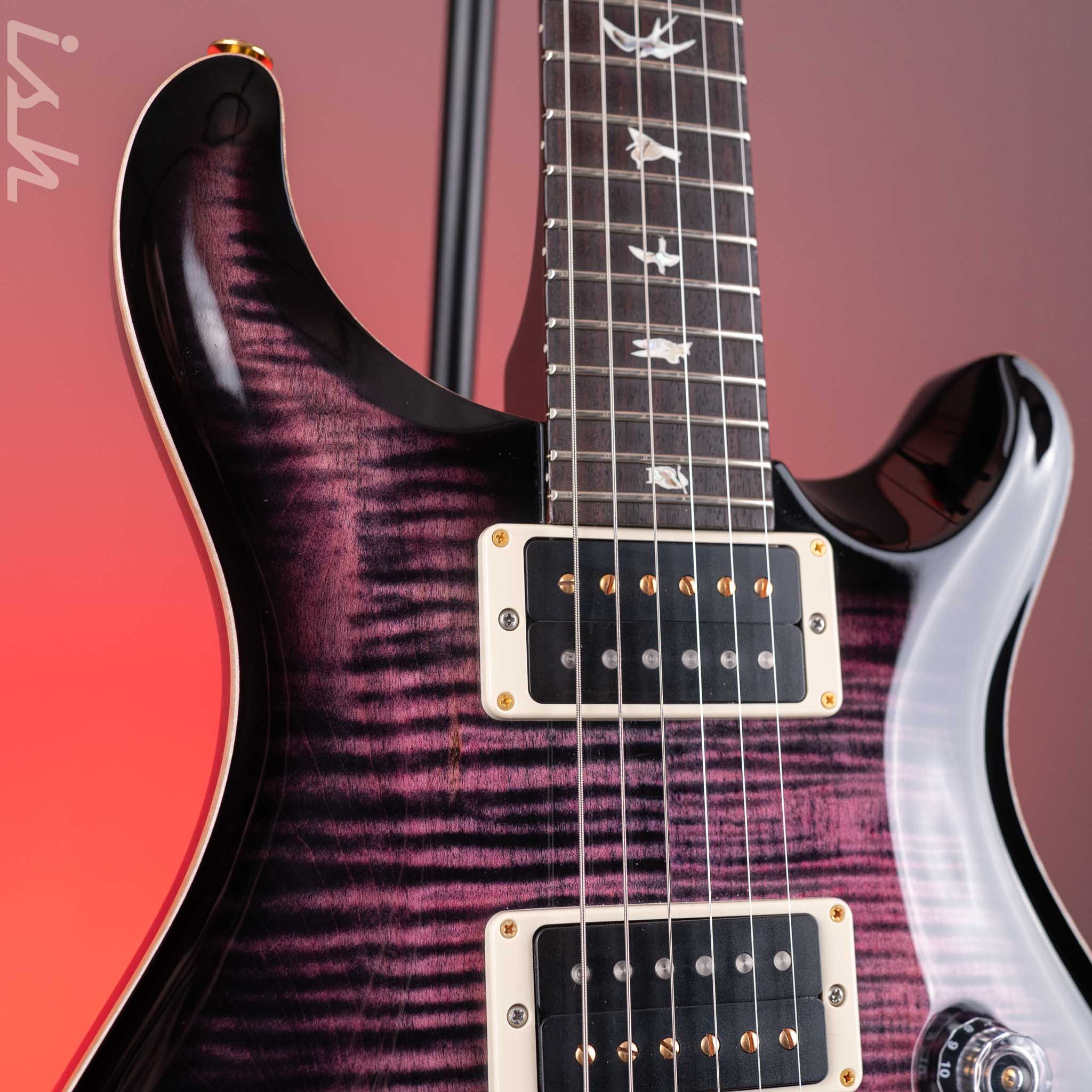 2022 PRS Custom 24 10-Top Purple Mist - Image 3