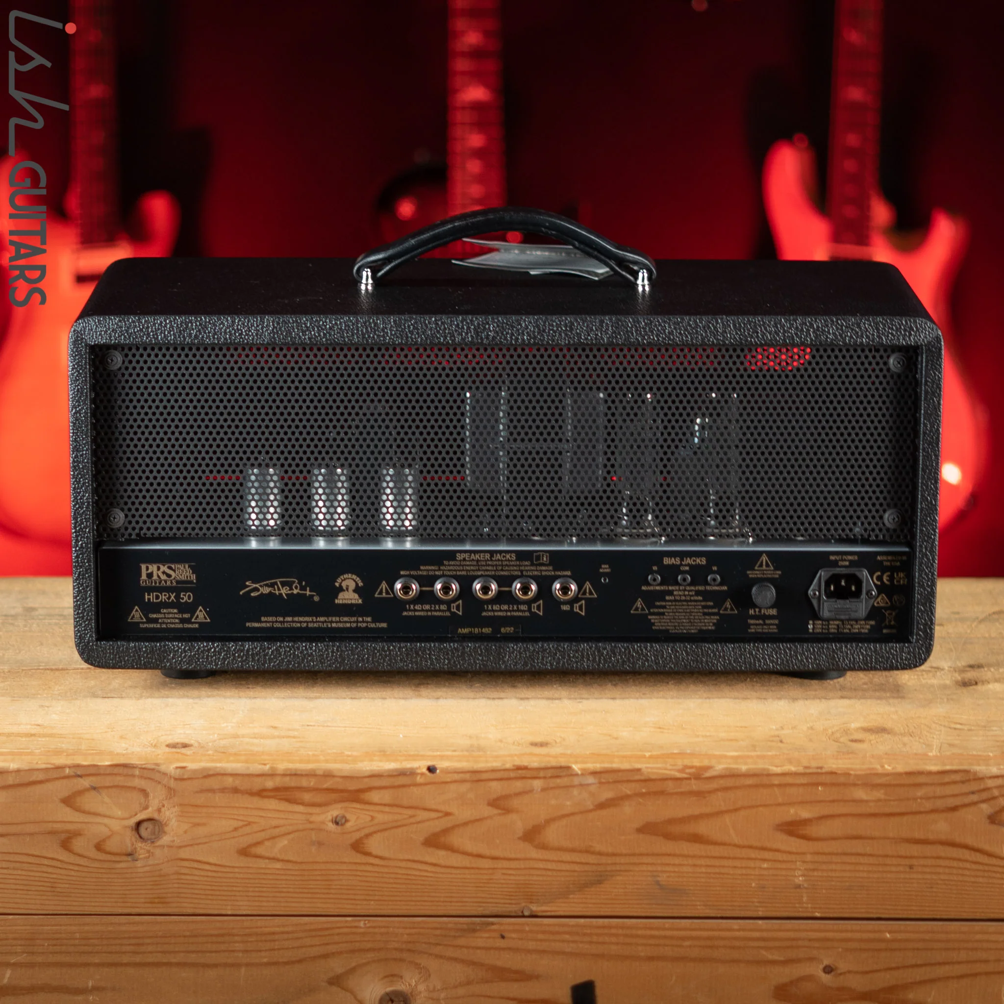 2022 PRS HDRX 50-watt Amplifier Head Black - Image 4