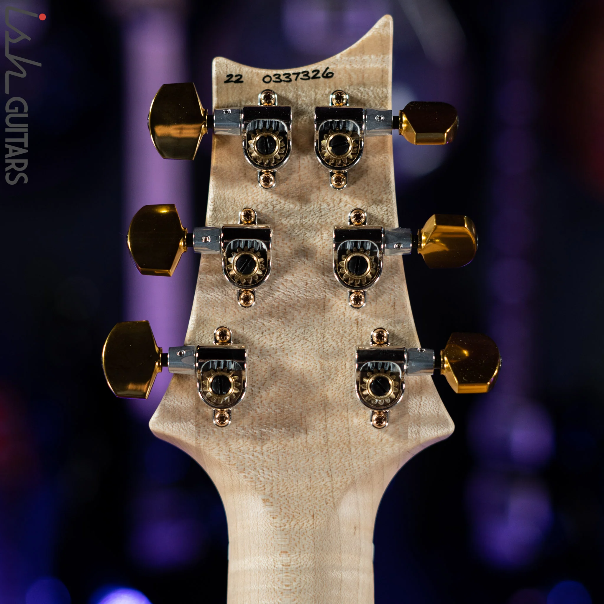 PRS Wood Library Modern Eagle V Satin Antique White - Image 10