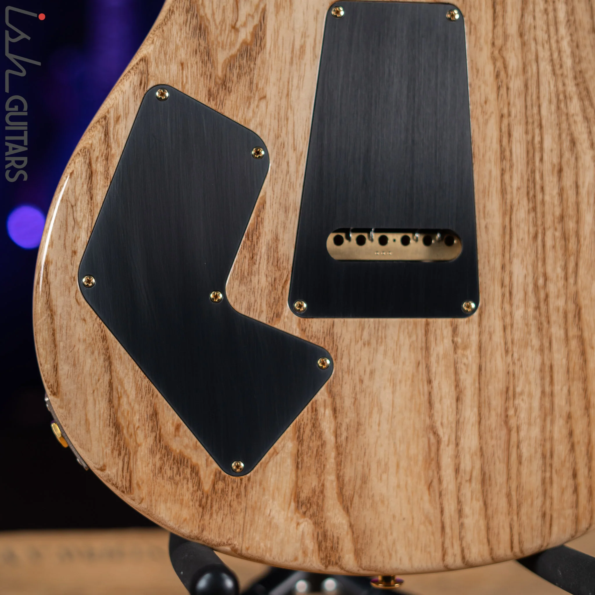 PRS Wood Library Modern Eagle V 10-Top Quilt Jade Green Smoked Burst Wrap - Image 10