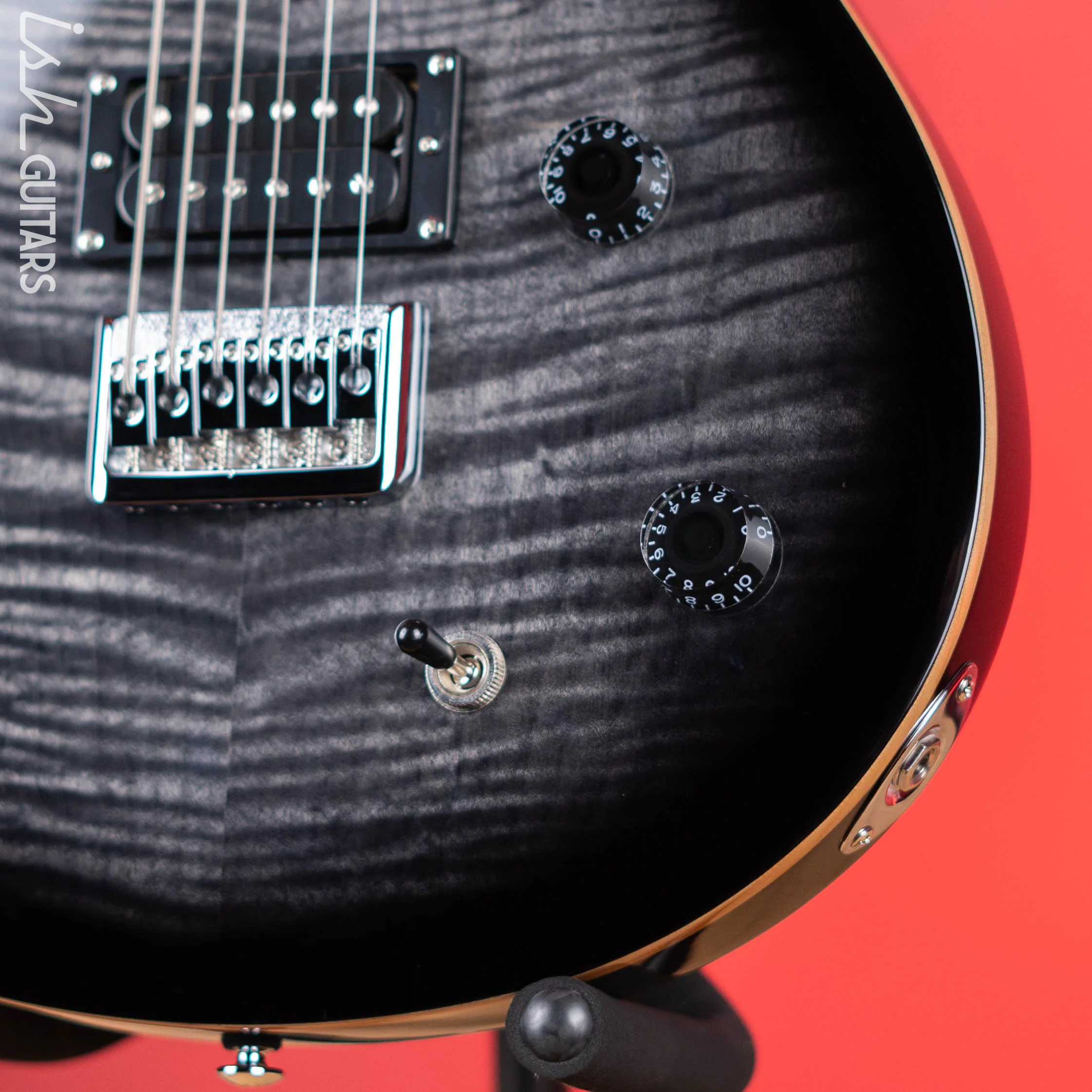 PRS SE 277 Baritone Charcoal Burst - Image 4