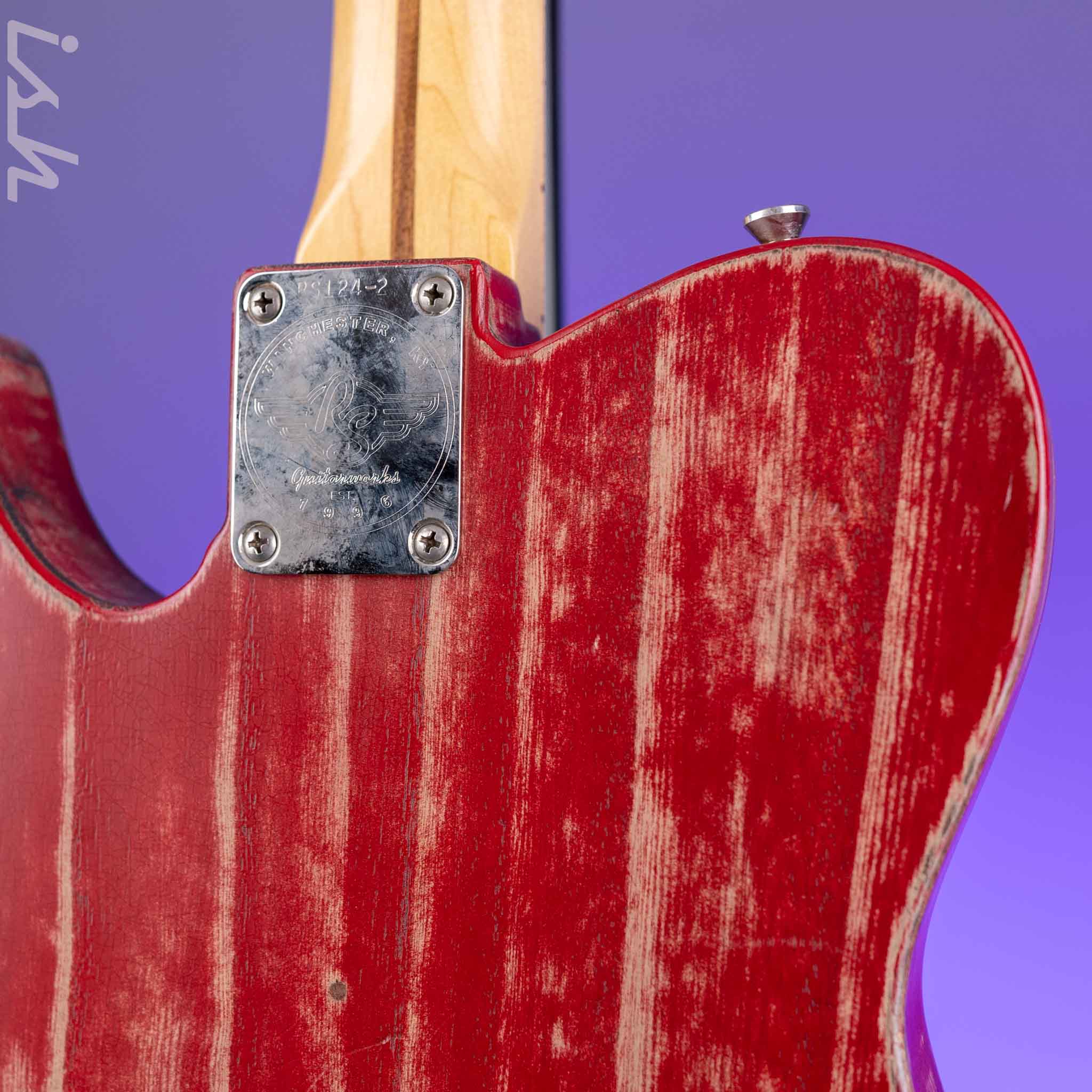 2024 RS Guitarworks Slab Red Relic - Image 9