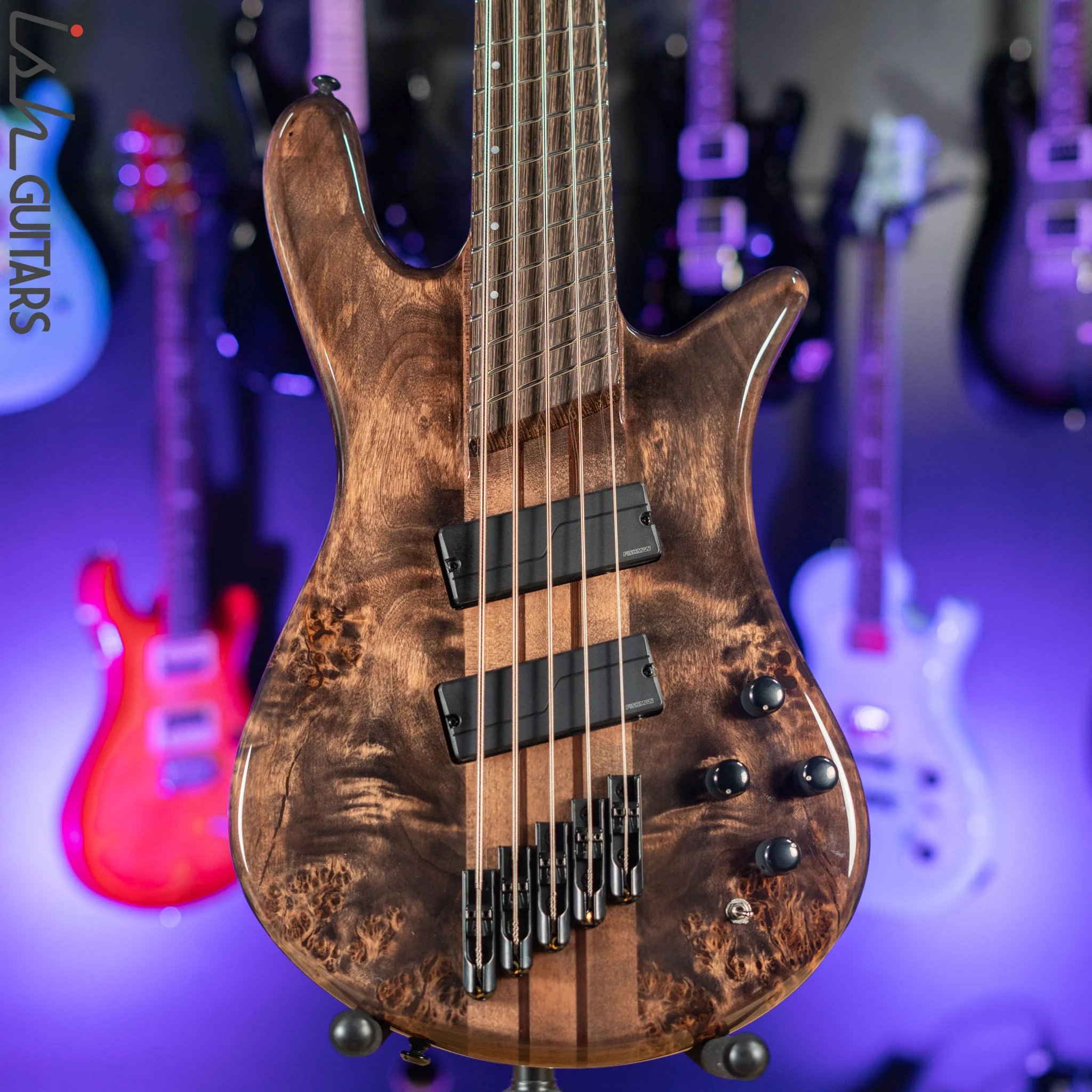 Spector NS Dimension 5 Multi-Scale Super Faded Black Gloss