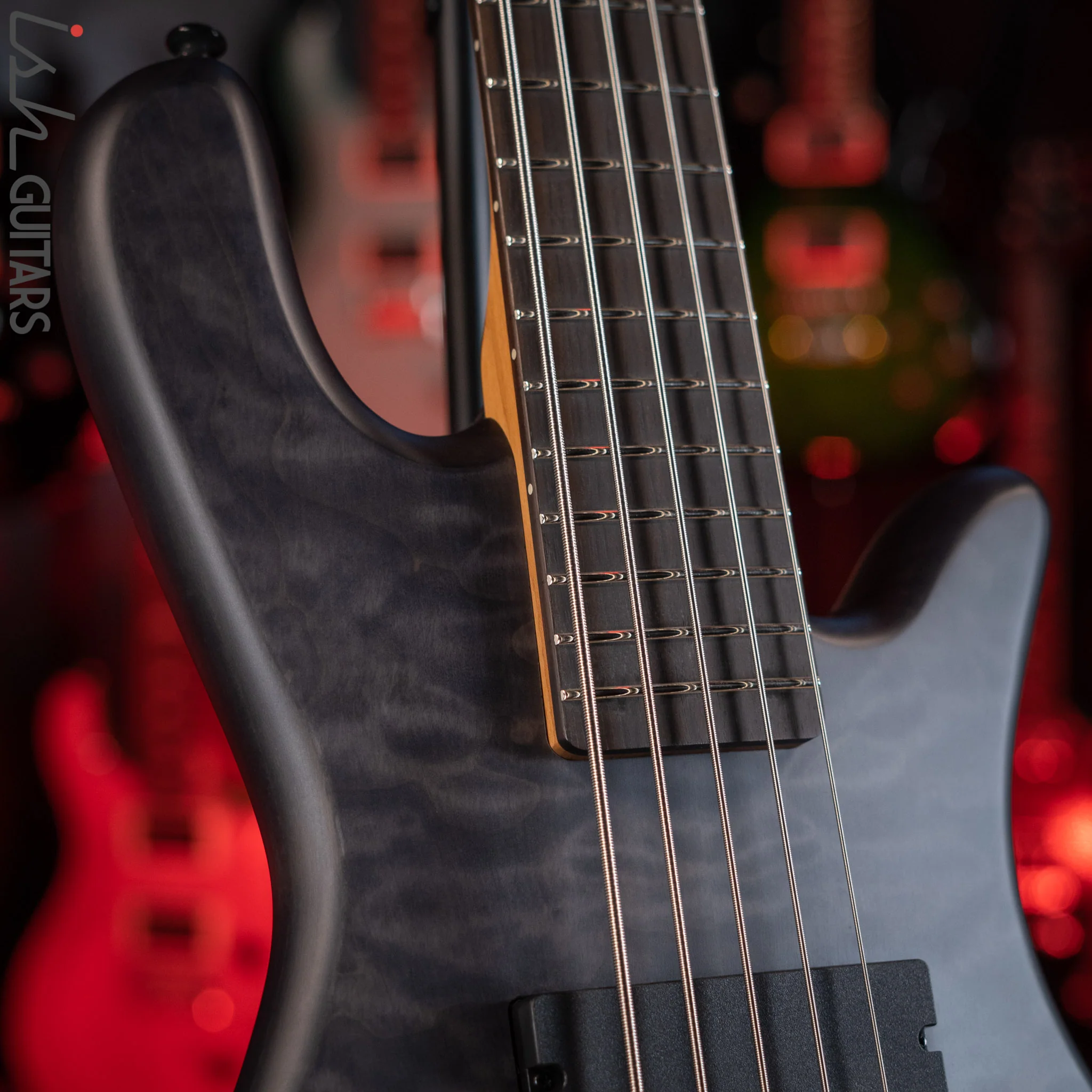 Spector NS Pulse II 5-String Bass Black Satin Matte Demo - Image 3