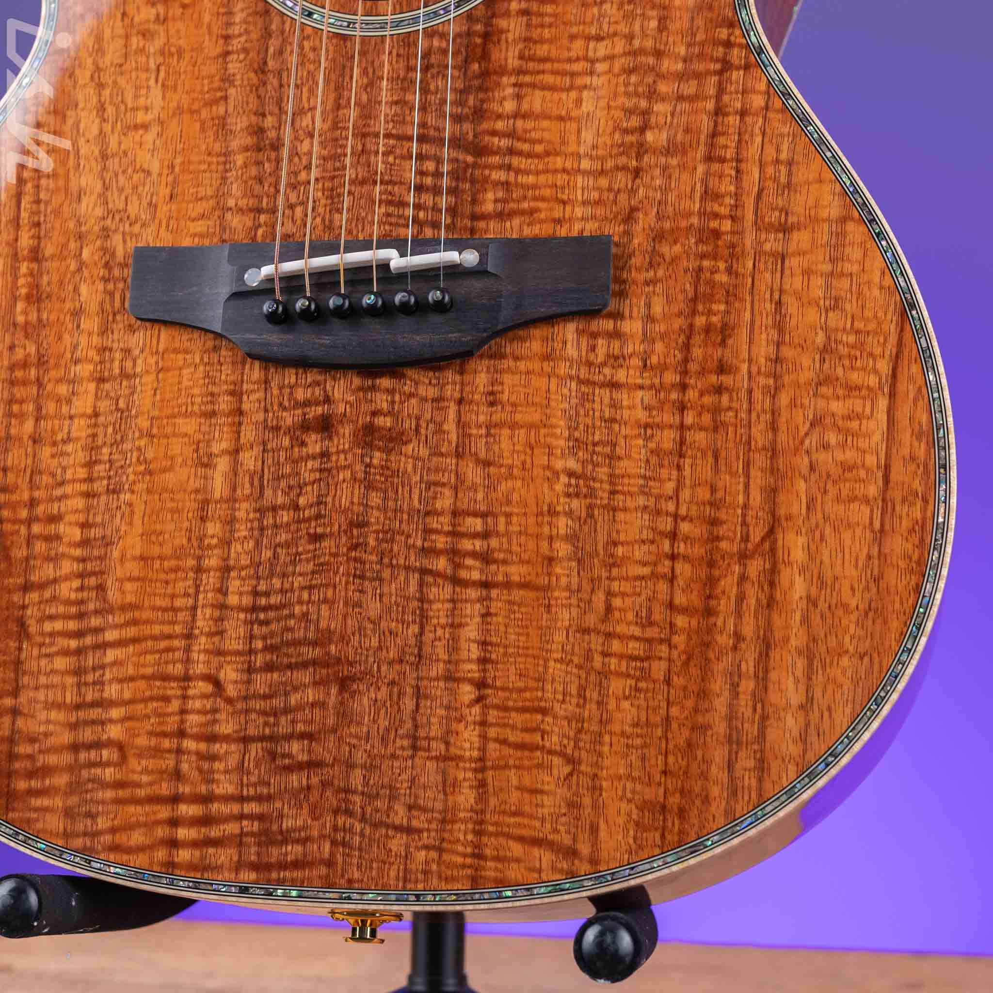 2022 Takamine “The 60th” Limited Edition Acoustic-Electric Guitar Natural - Real DIAMOND Inlay - Image 4