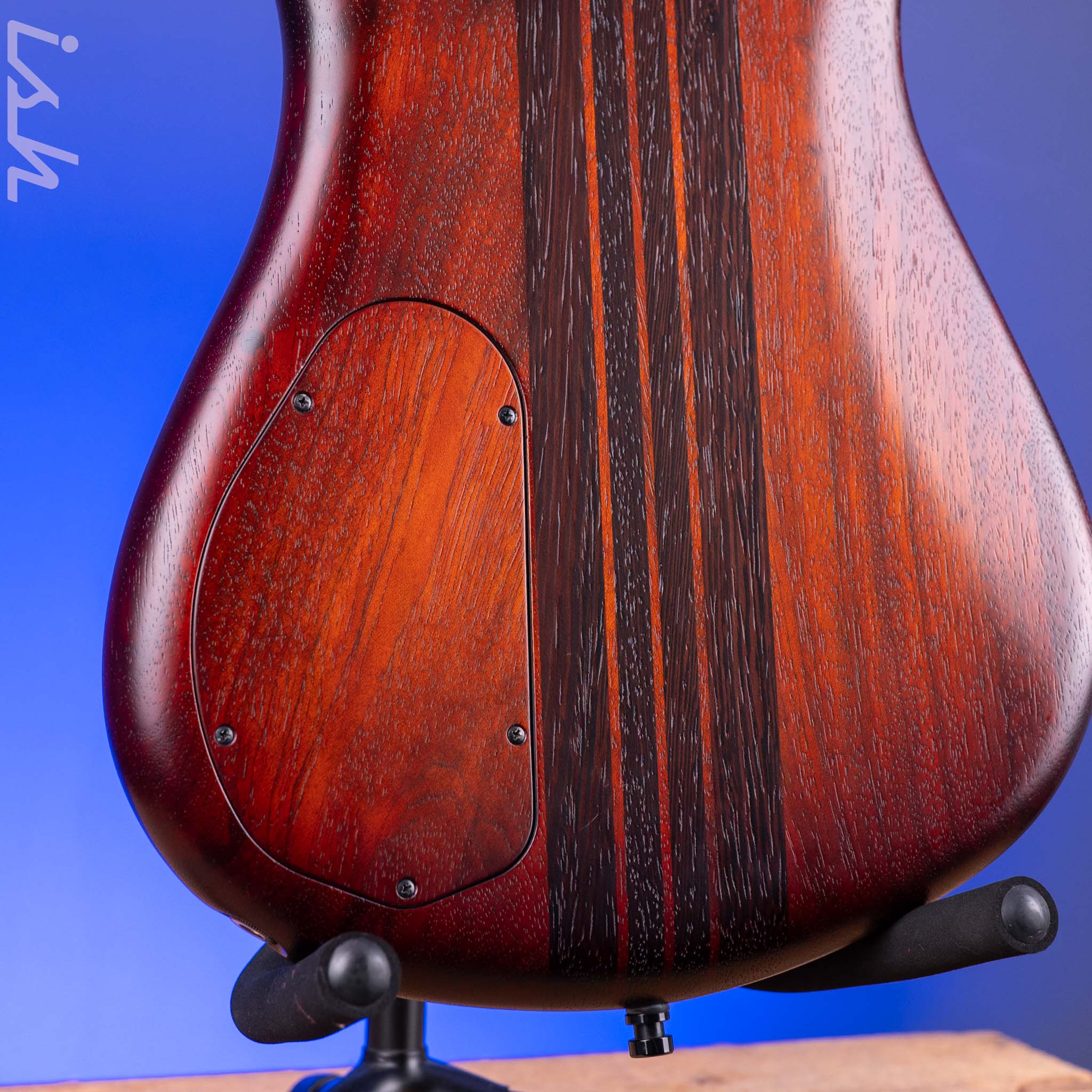 2022 Warwick Streamette 5 Masterbuilt 33/35 Special Amberburst Transparent Satin Finish - Image 12