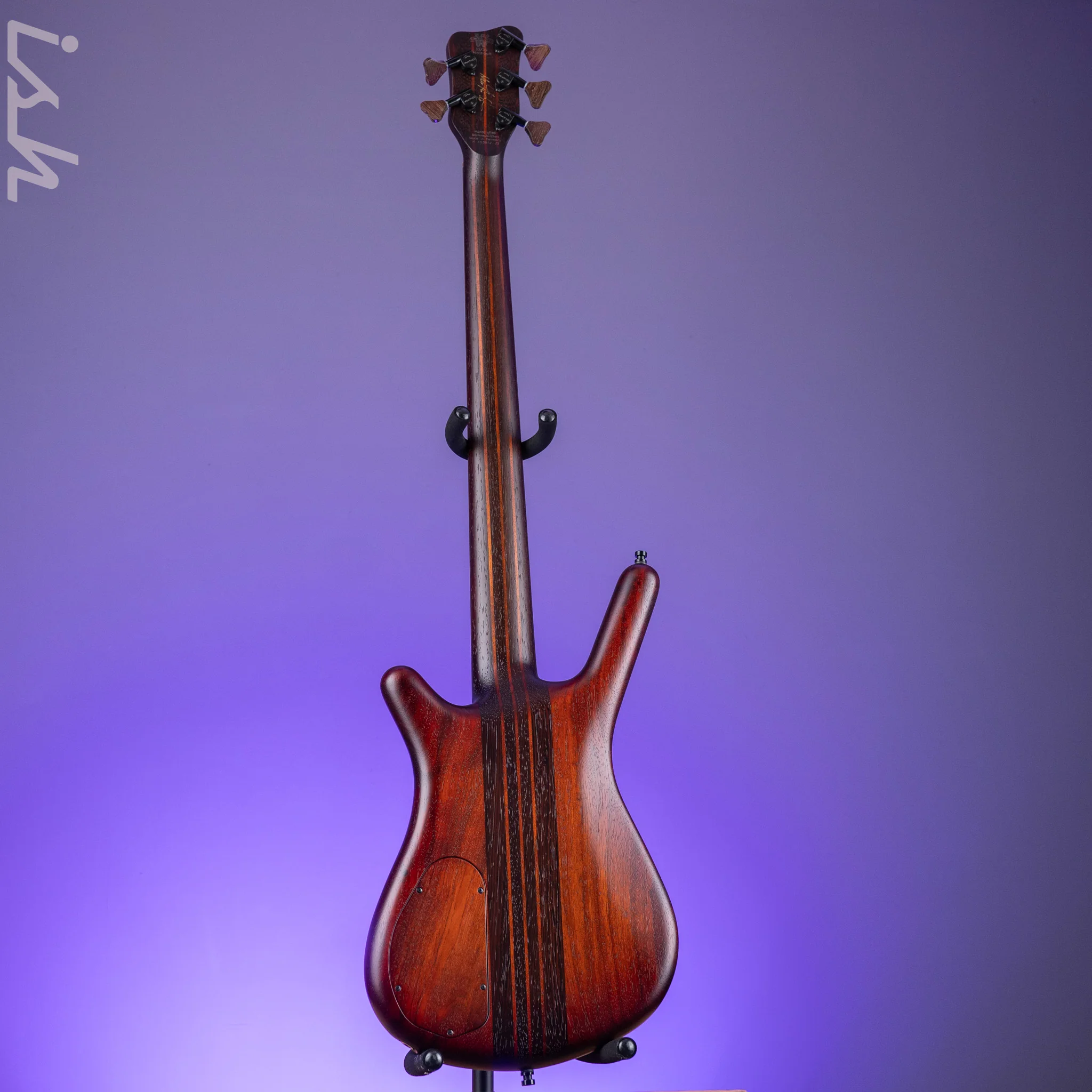 2022 Warwick Streamette 5 Masterbuilt 33/35 Special Amberburst Transparent Satin Finish - Image 8