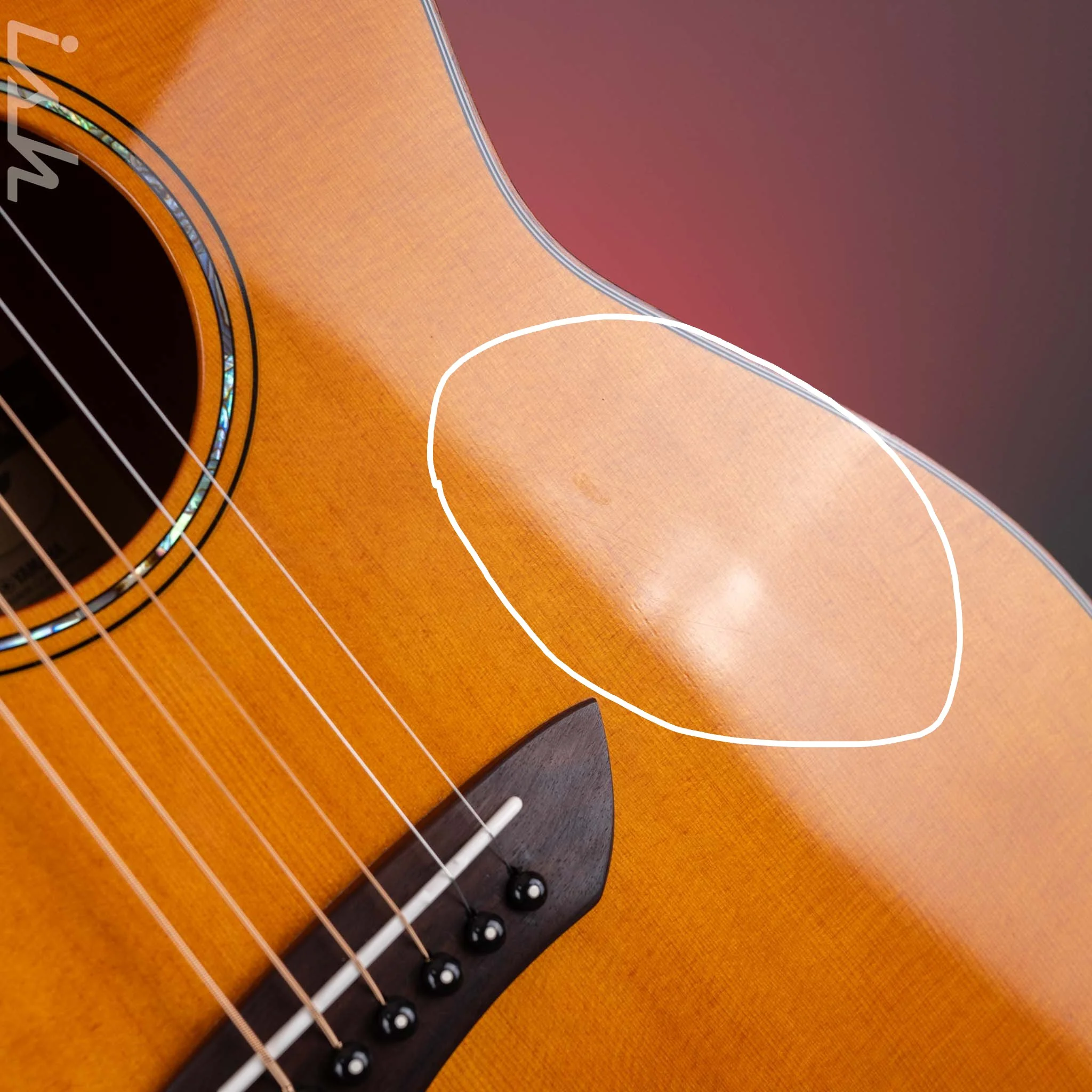 2022 Yamaha CSF3M Folk Guitar - Image 5